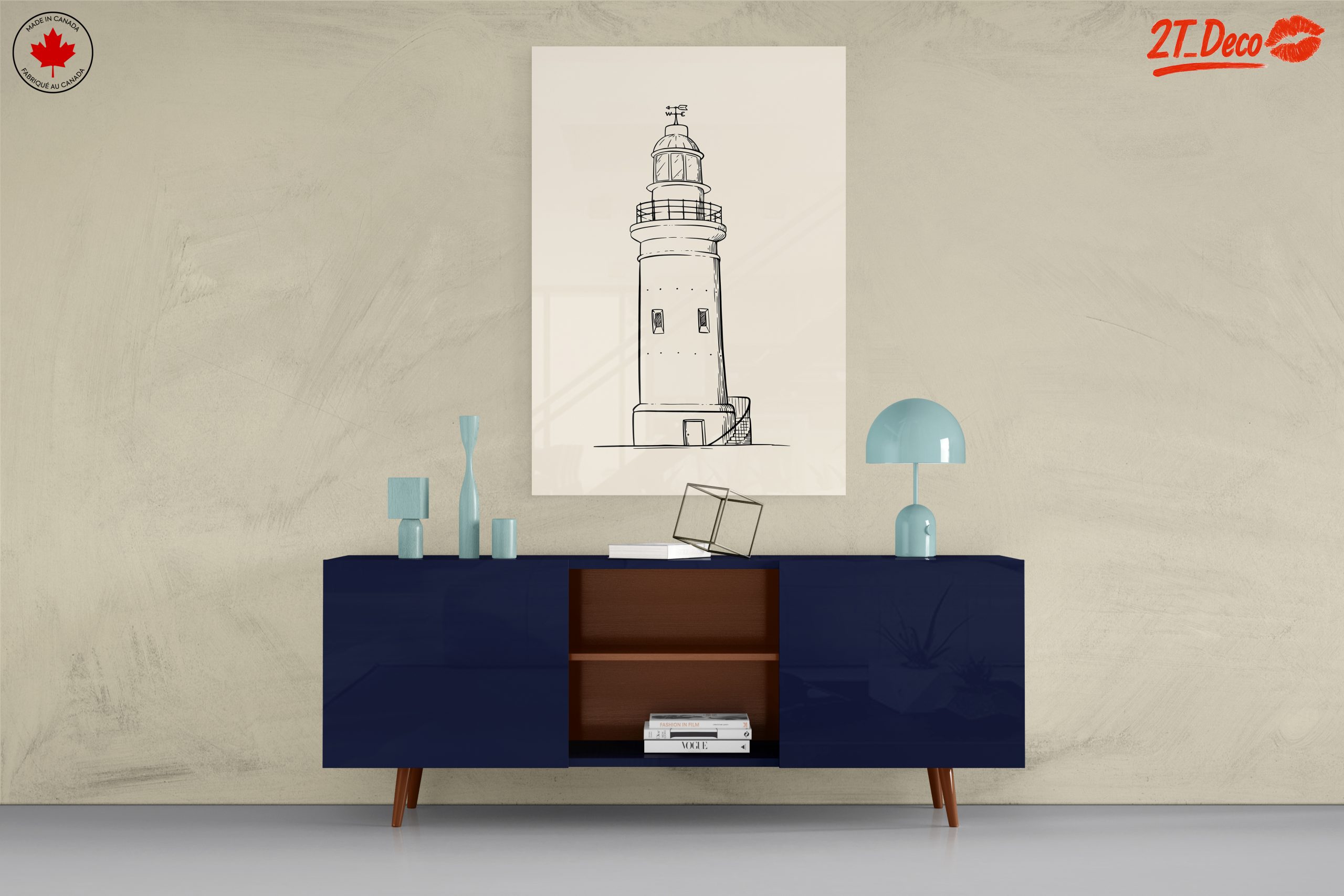Lighthouse Adventure Landscape Art - Image 8