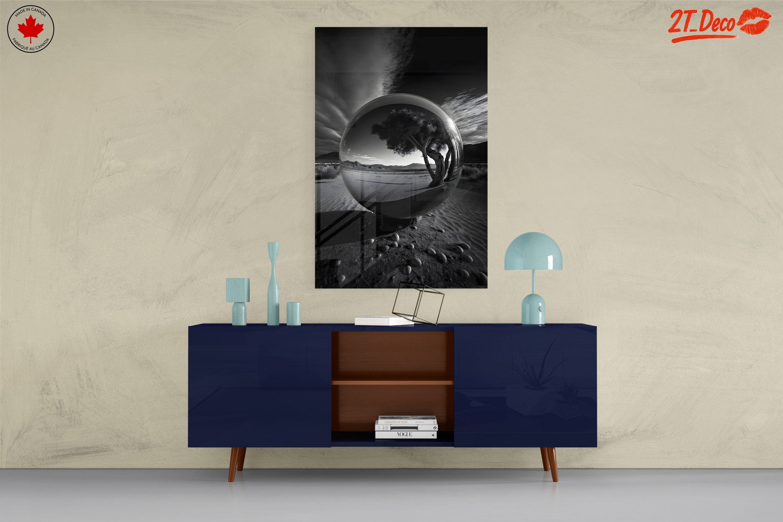 Reflective Landscape with Tree - Image 8