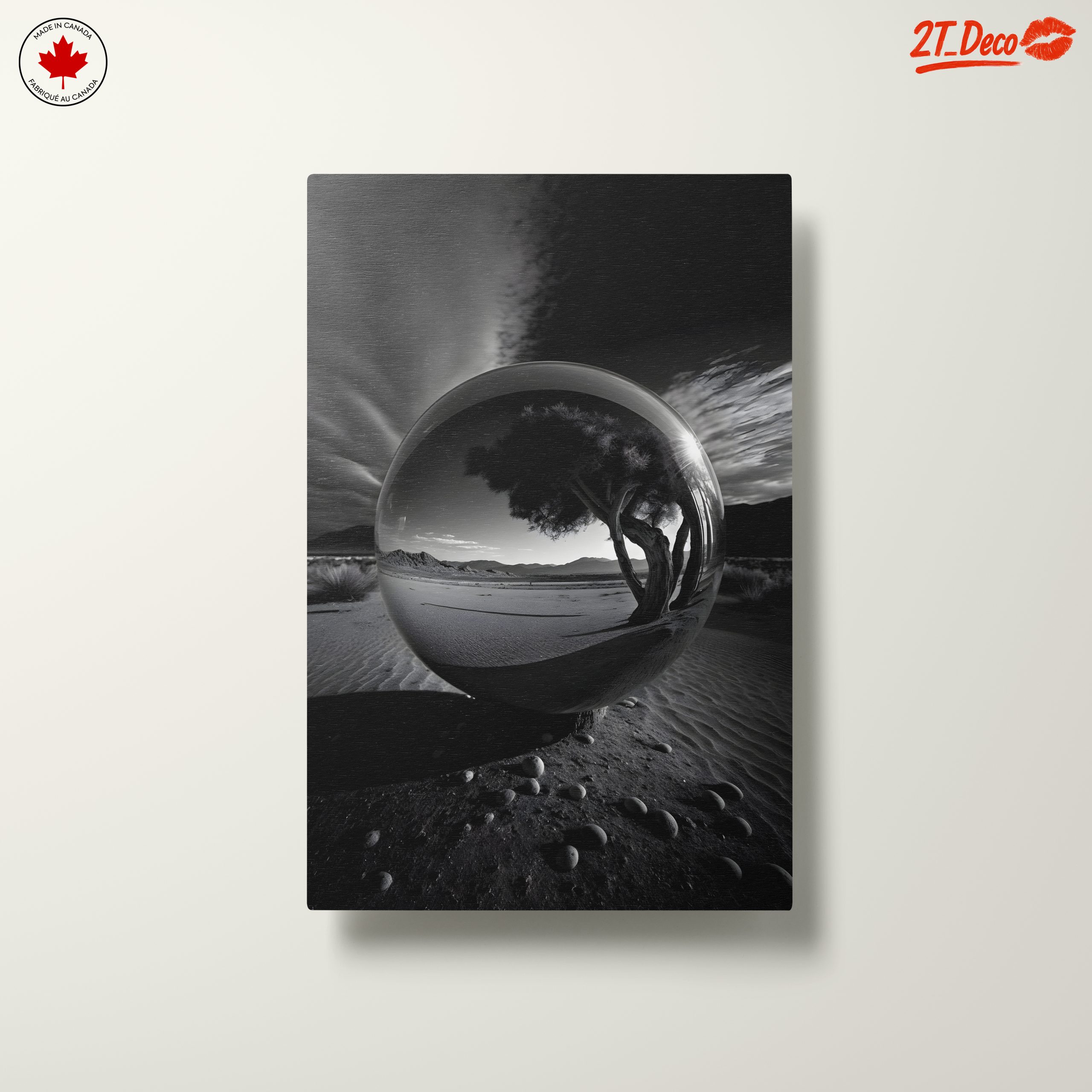 Reflective Landscape with Tree - Image 10