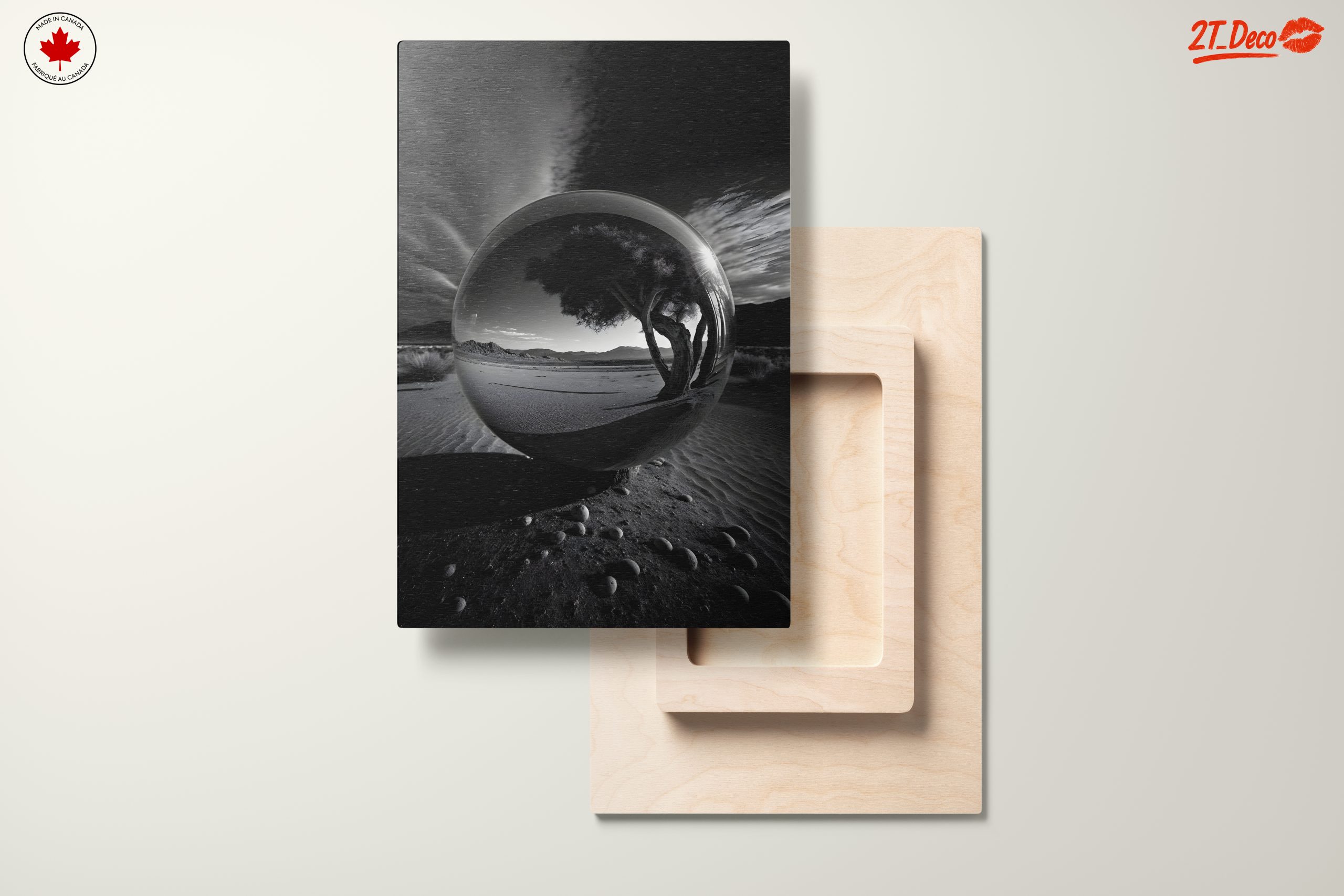 Reflective Landscape with Tree - Image 11