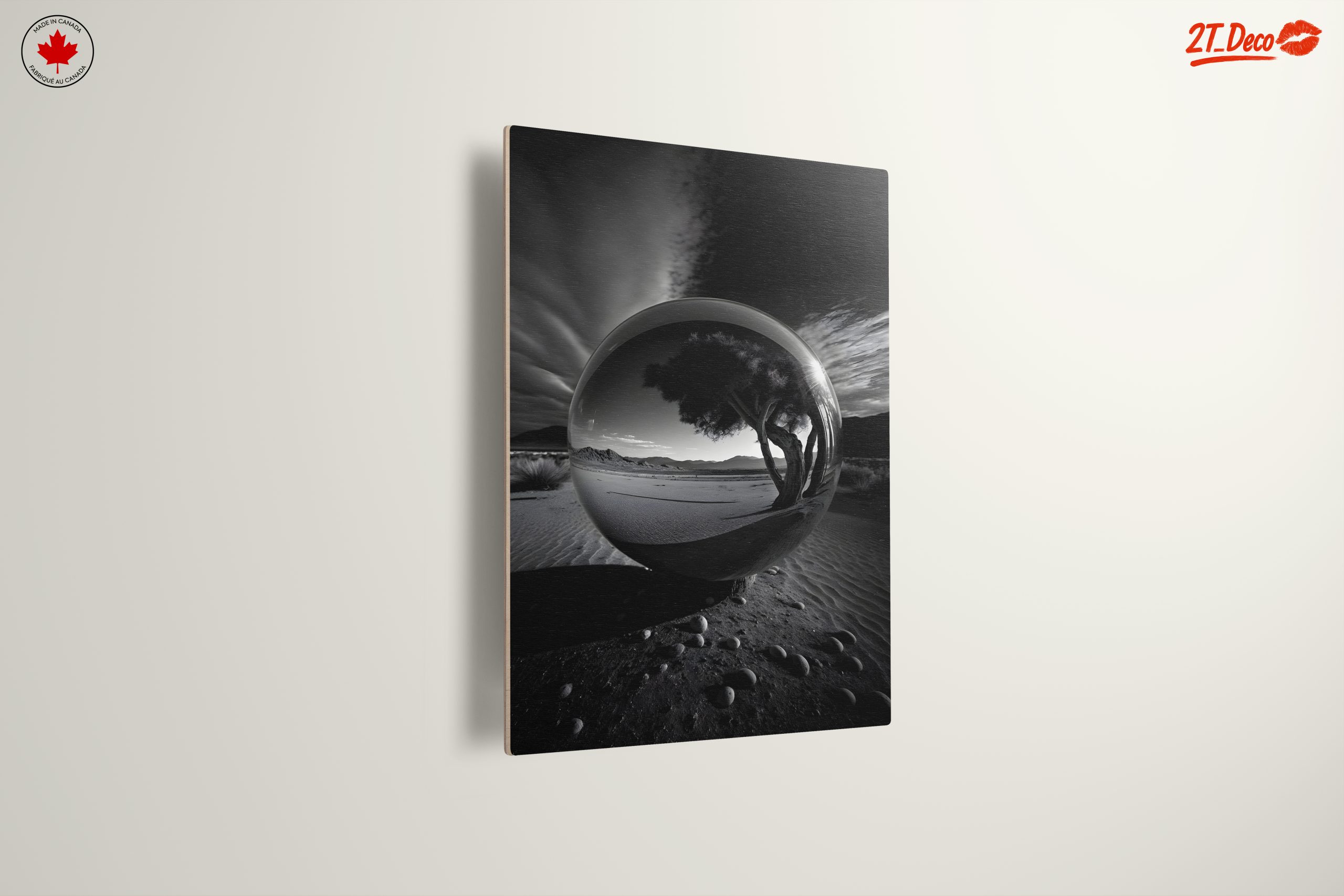 Reflective Landscape with Tree - Image 13