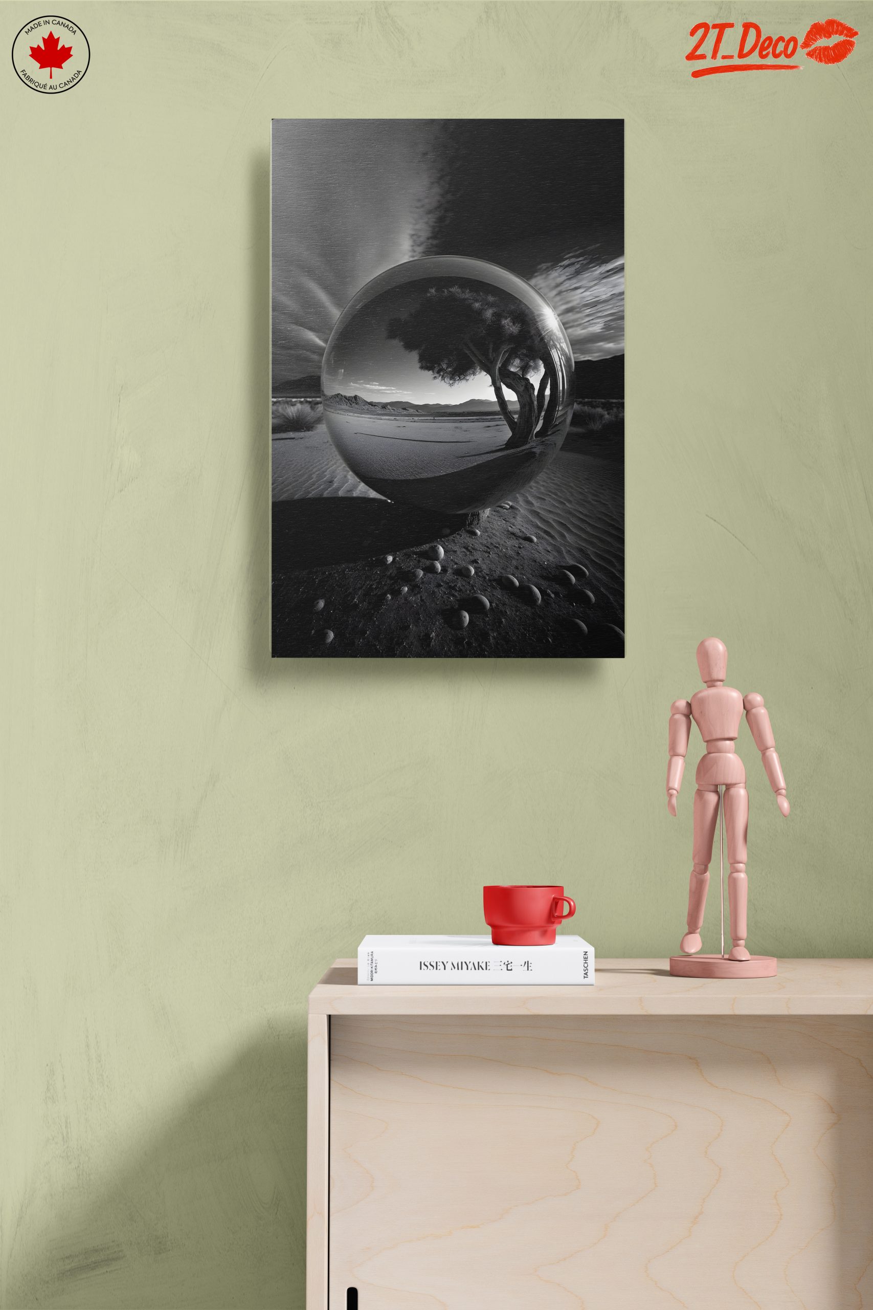 Reflective Landscape with Tree - Image 14