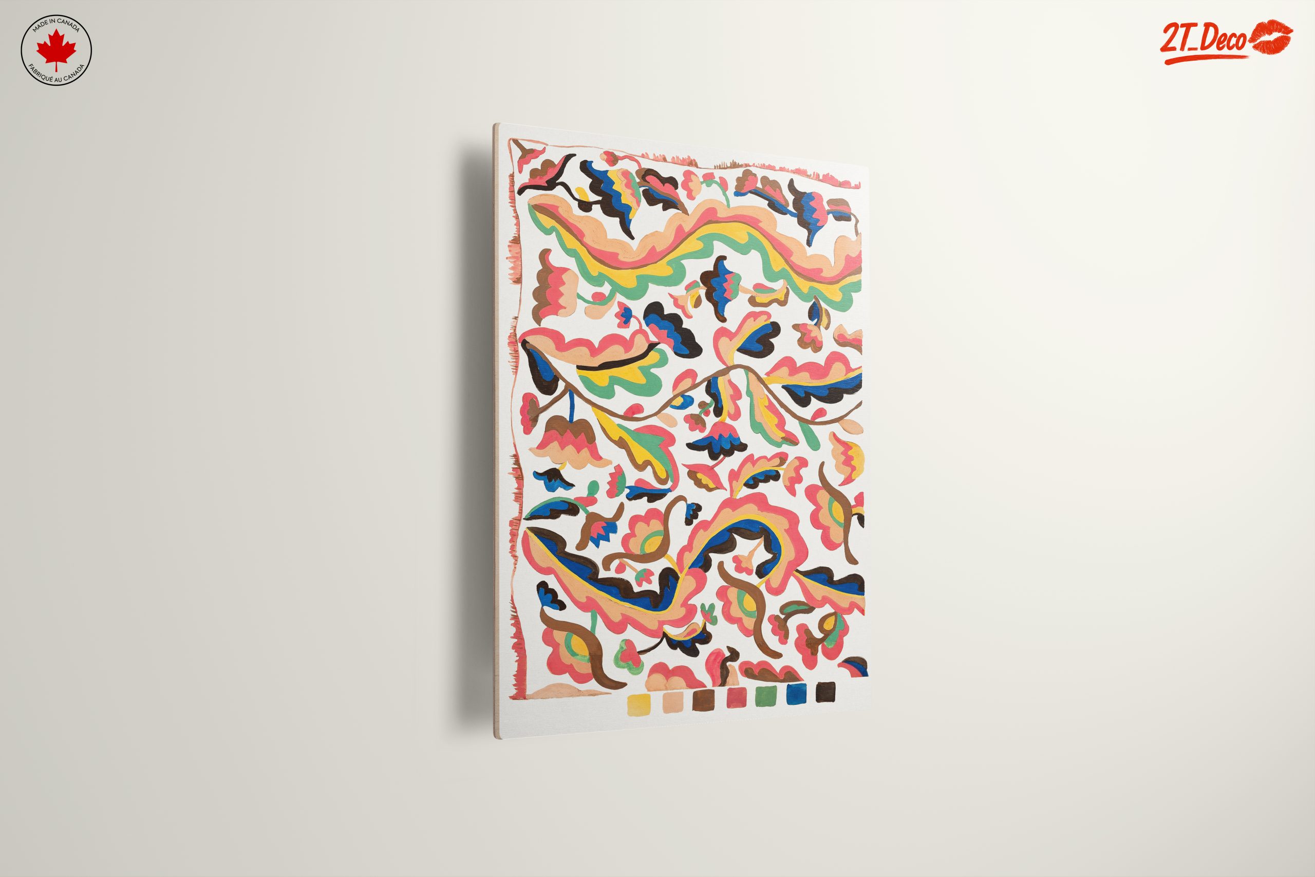 Colorful Abstract Floral Art for Modern Spaces 2 - Image 13