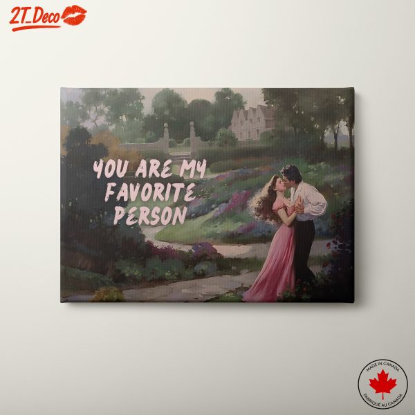 Romantic Couple Embraced in a Garden