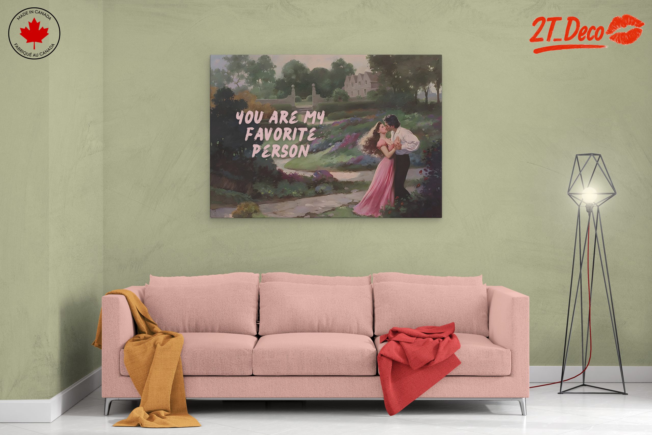 Romantic Couple Embraced in a Garden - Image 2