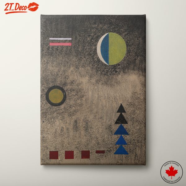 Geometric Abstract Art with Vibrant Shapes 2