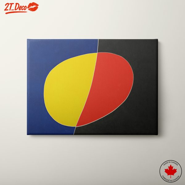 Bold Abstract Colorful Shapes Art