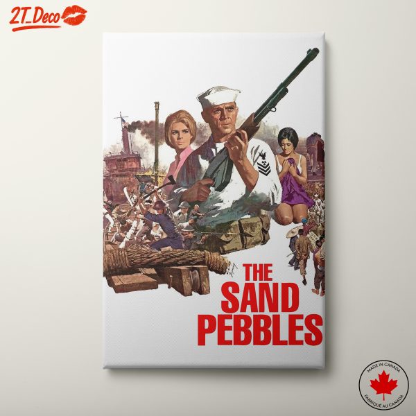 The Sand Pebbles Classic Movie Poster Art