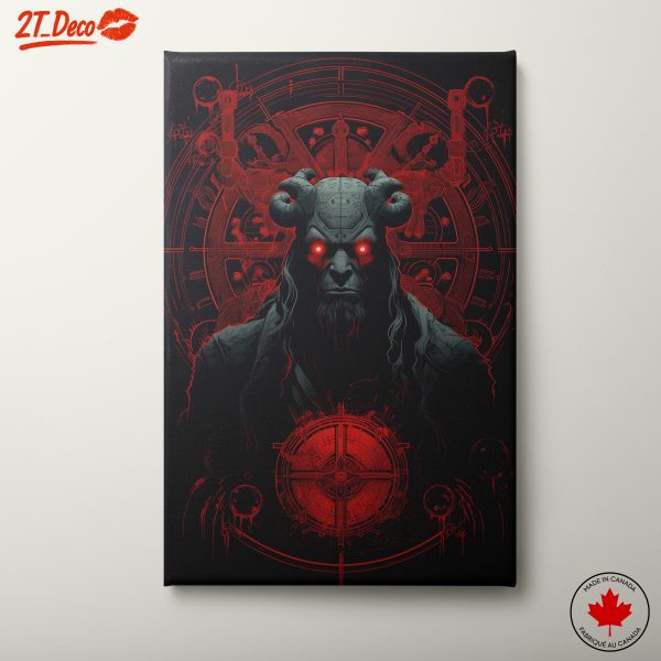 Powerful Dark Fantasy Character Artwork