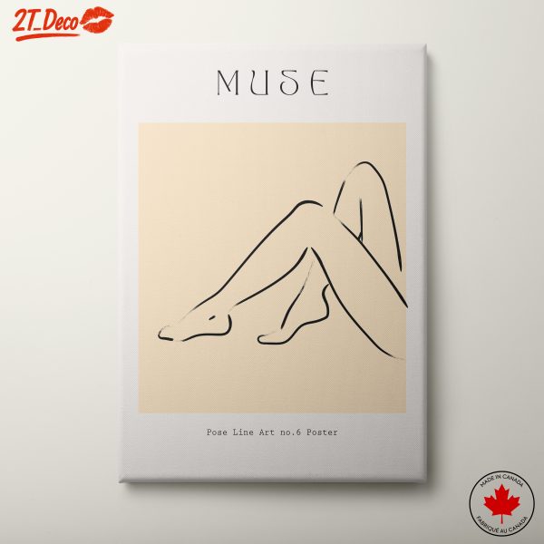 Elegant Minimalist Female Line Art