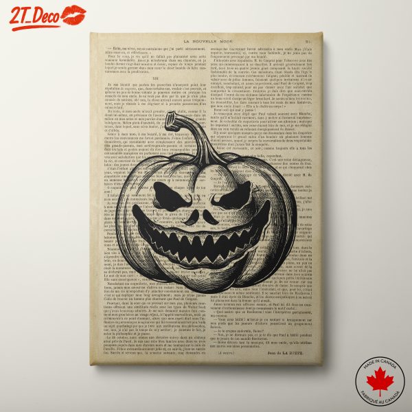 Whimsical Pumpkin Character Art for Halloween