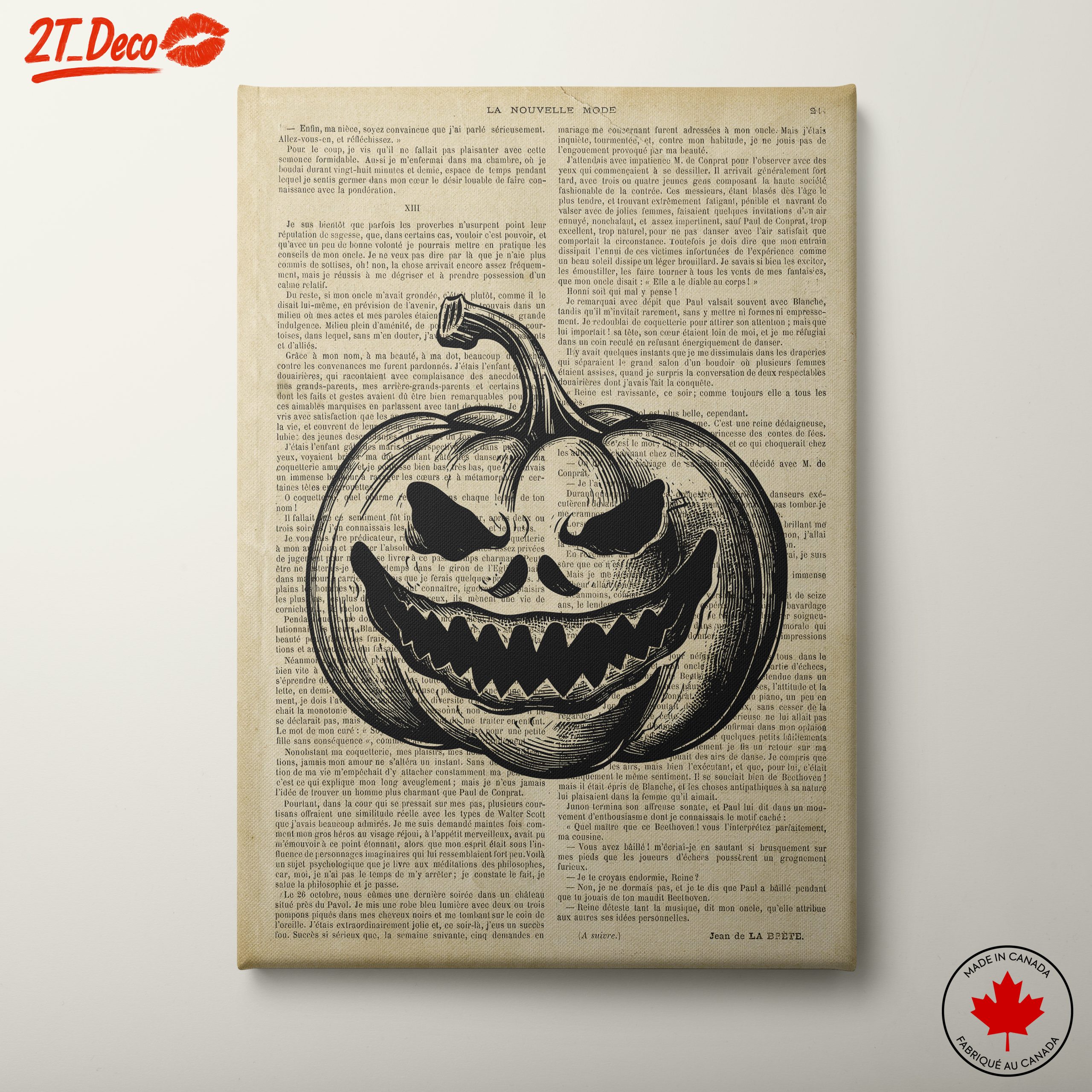Whimsical Pumpkin Character Art for Halloween