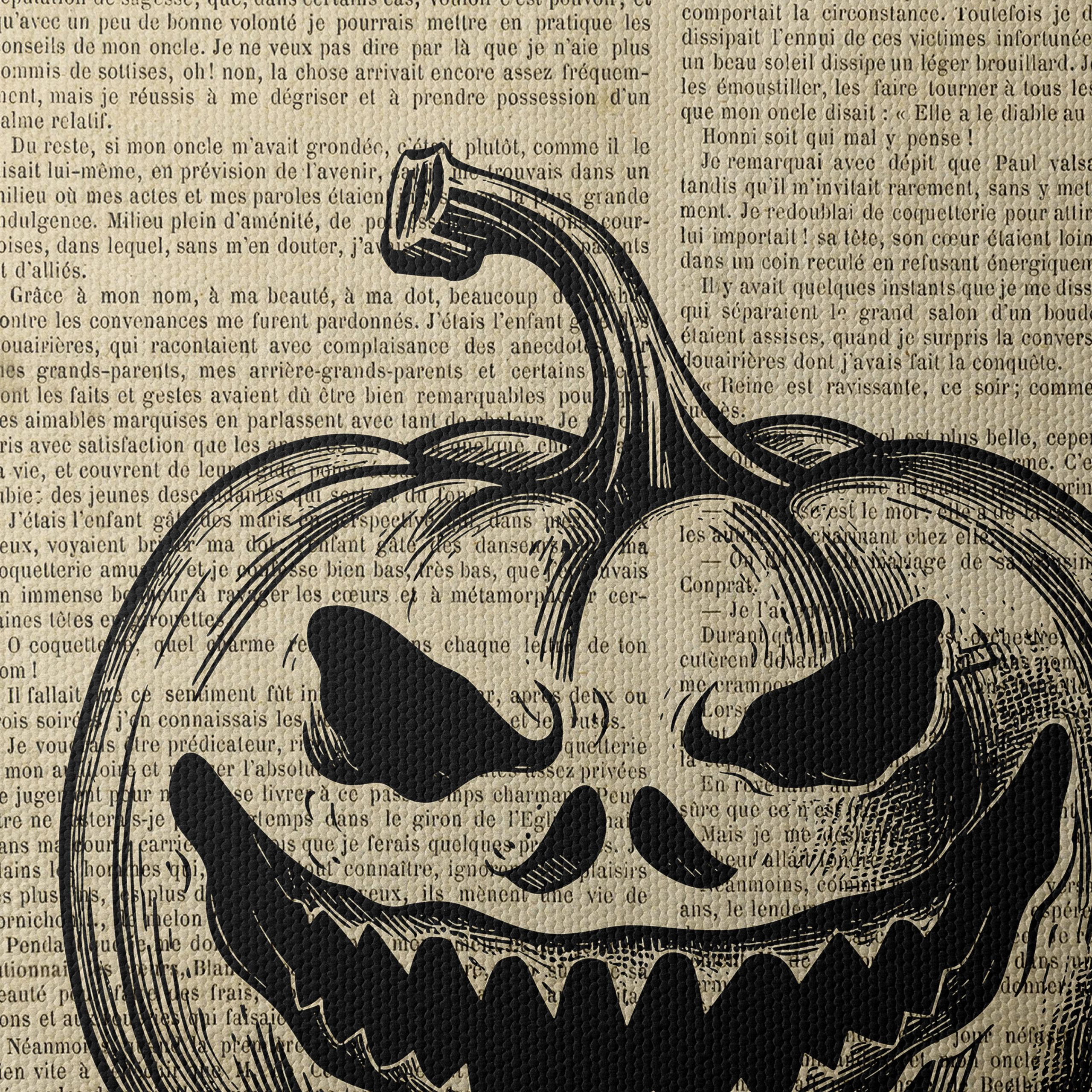 Whimsical Pumpkin Character Art for Halloween - Image 4