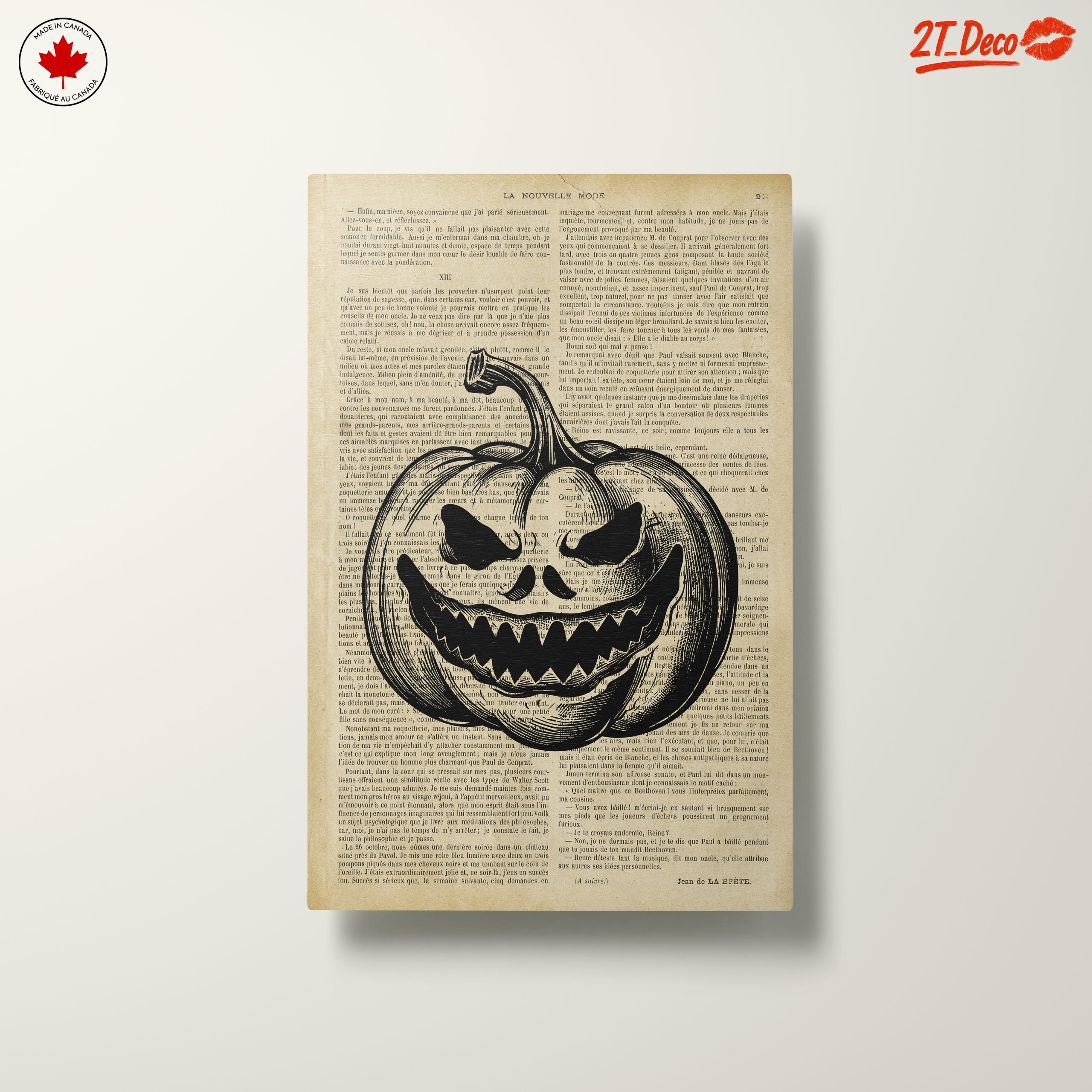 Whimsical Pumpkin Character Art for Halloween - Image 10