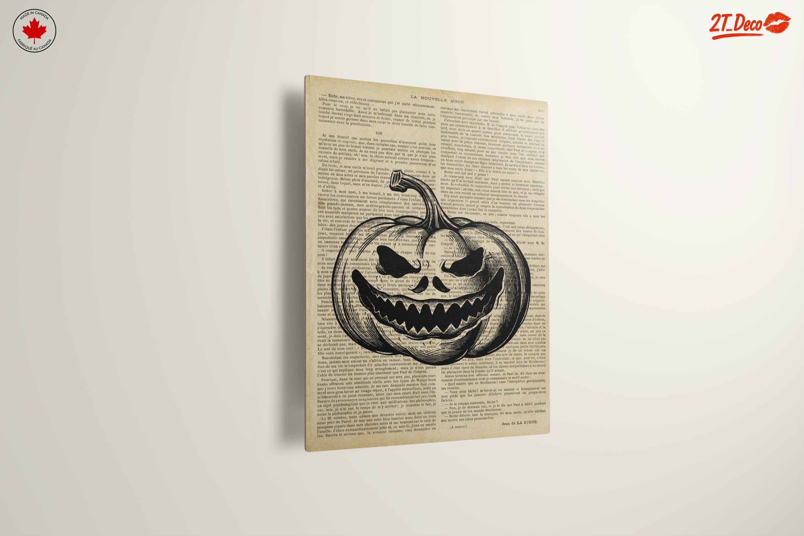 Whimsical Pumpkin Character Art for Halloween - Image 13