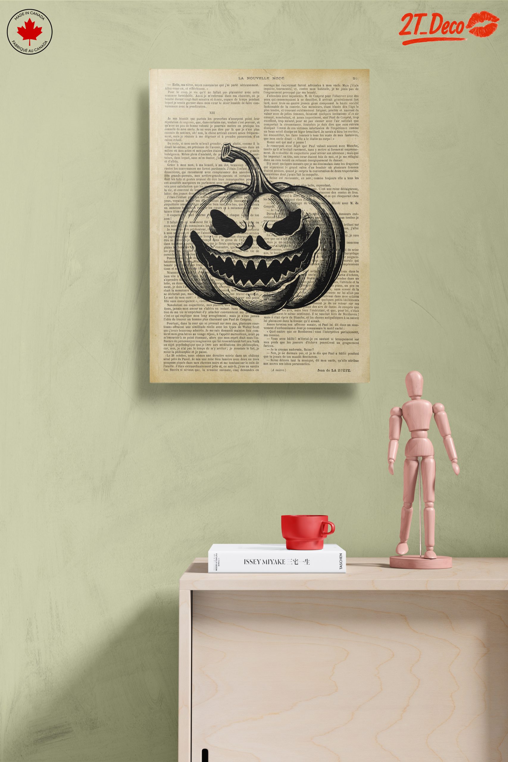 Whimsical Pumpkin Character Art for Halloween - Image 14