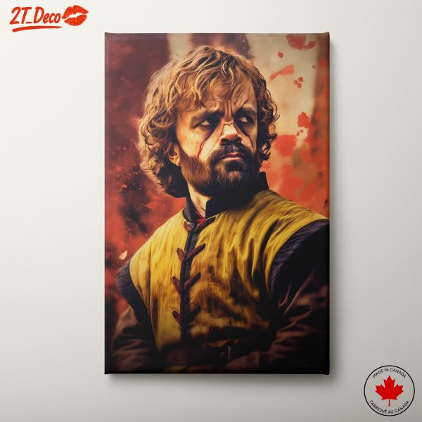 Dramatic Character Artwork in Contemporary Style