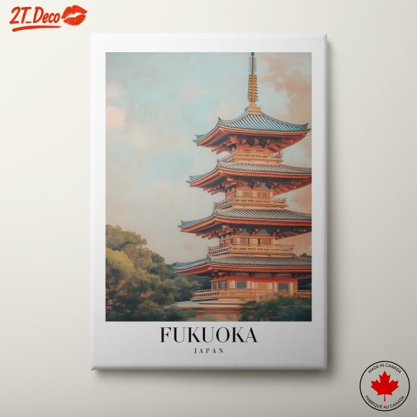 Fukuoka Japan Pagoda Architectural Art