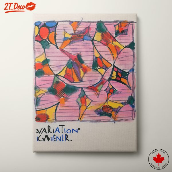 Bold Abstract Colorful Variation Art