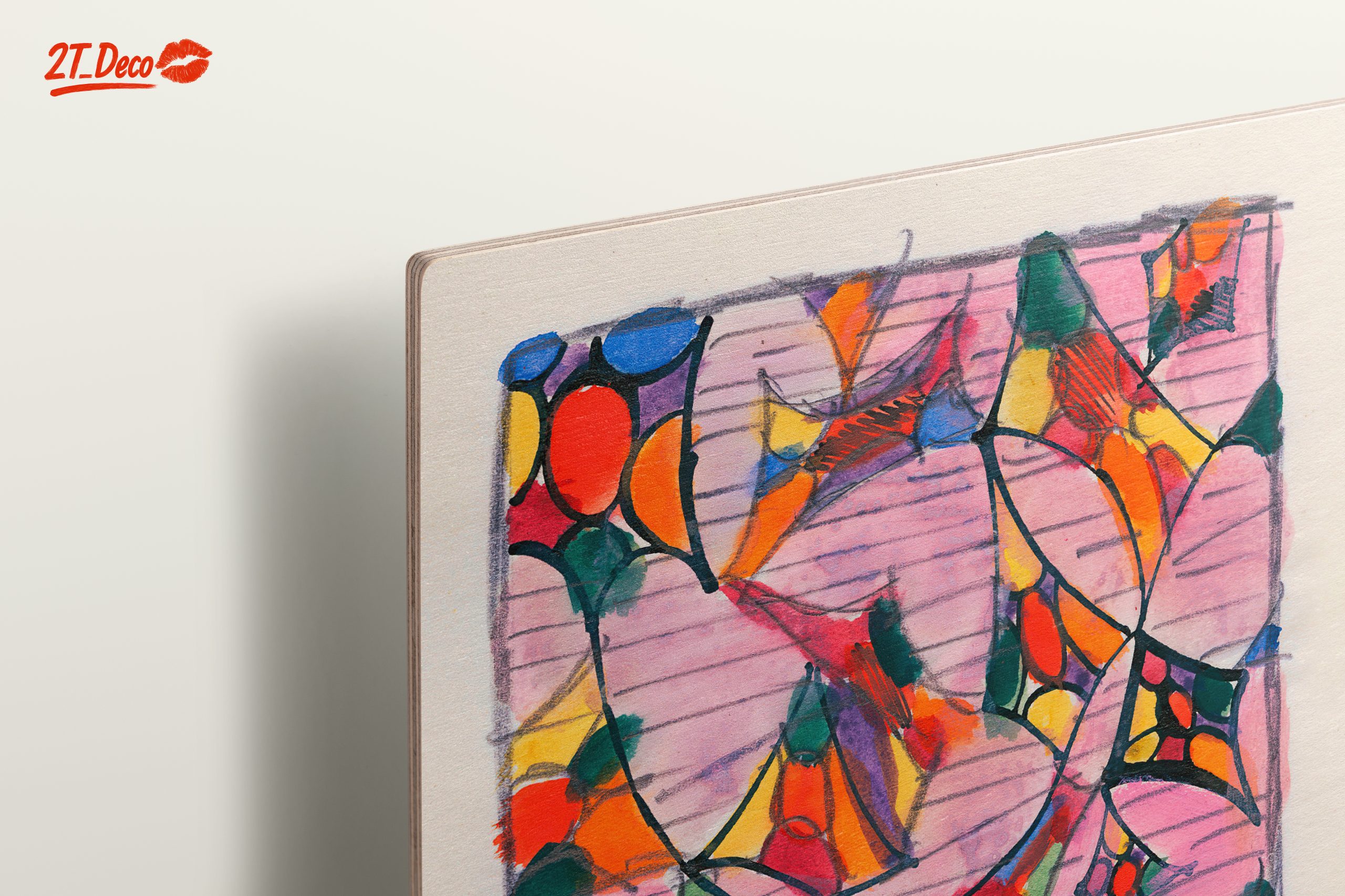 Bold Abstract Colorful Variation Art - Image 15