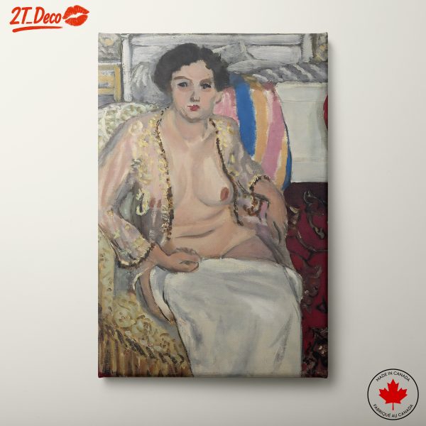Contemporary Portrait of a Woman Relaxing