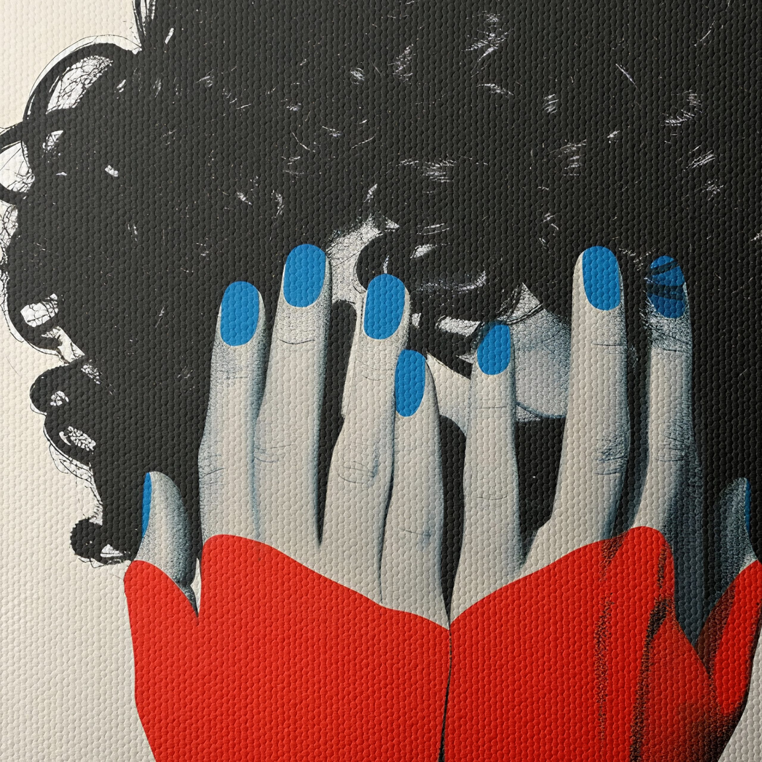 Stylized Contemporary Portrait with Bold Colors 3 - Image 4