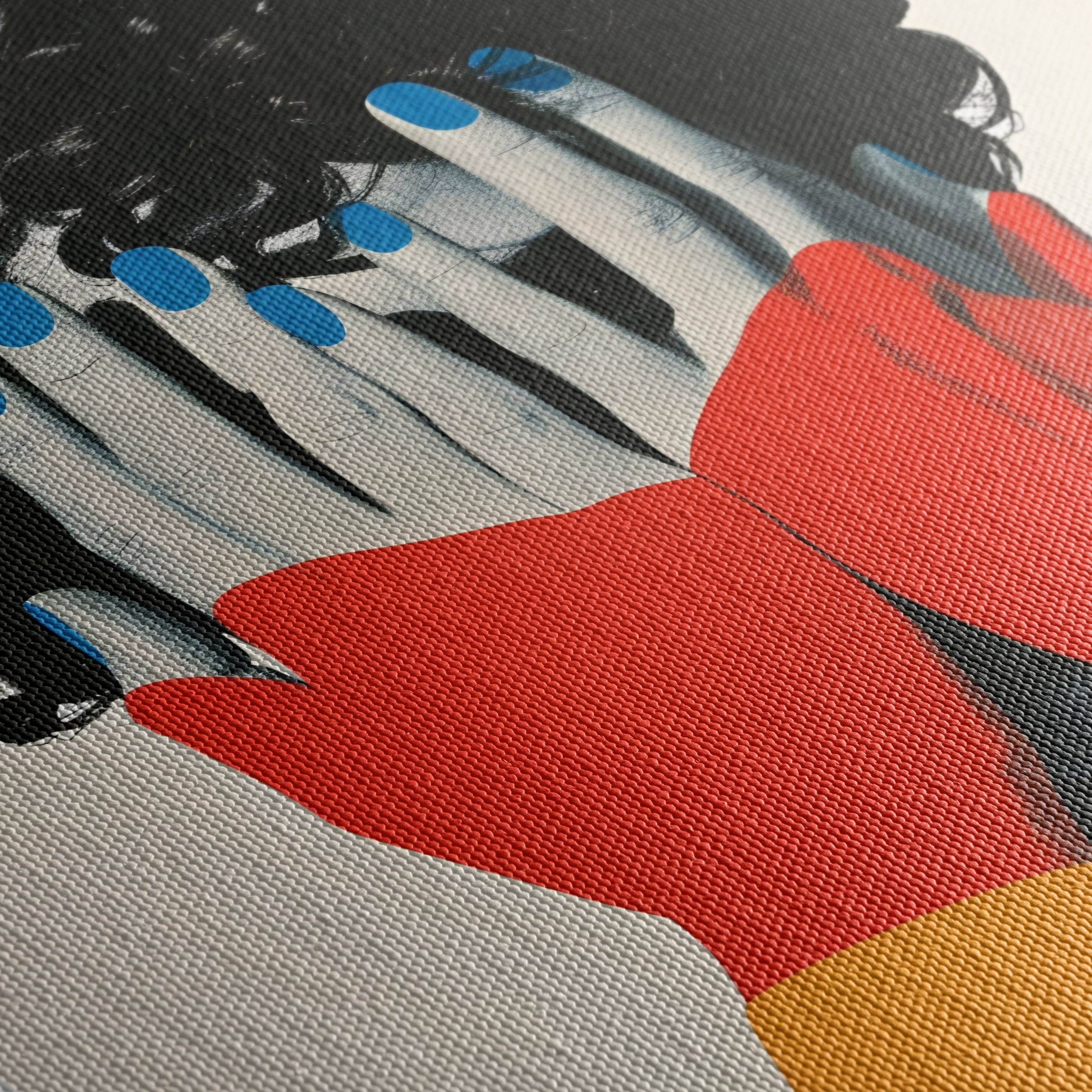 Stylized Contemporary Portrait with Bold Colors 3 - Image 5