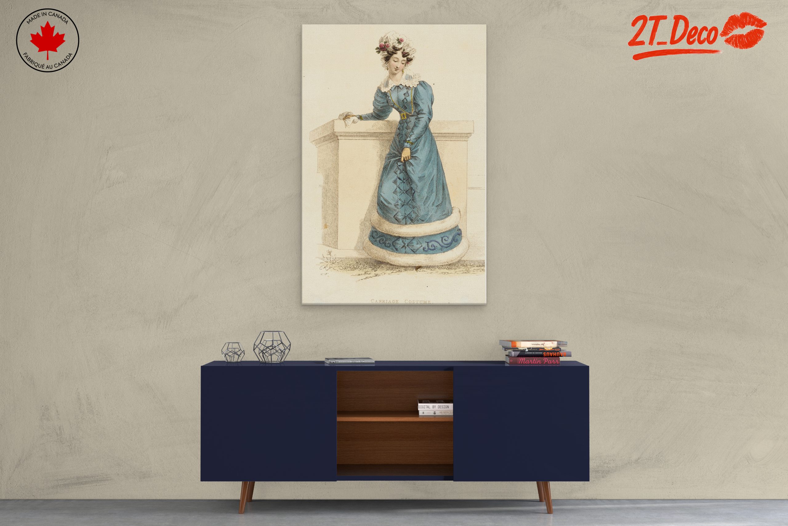 Vintage Woman Portrait in Elegant Attire - Image 3