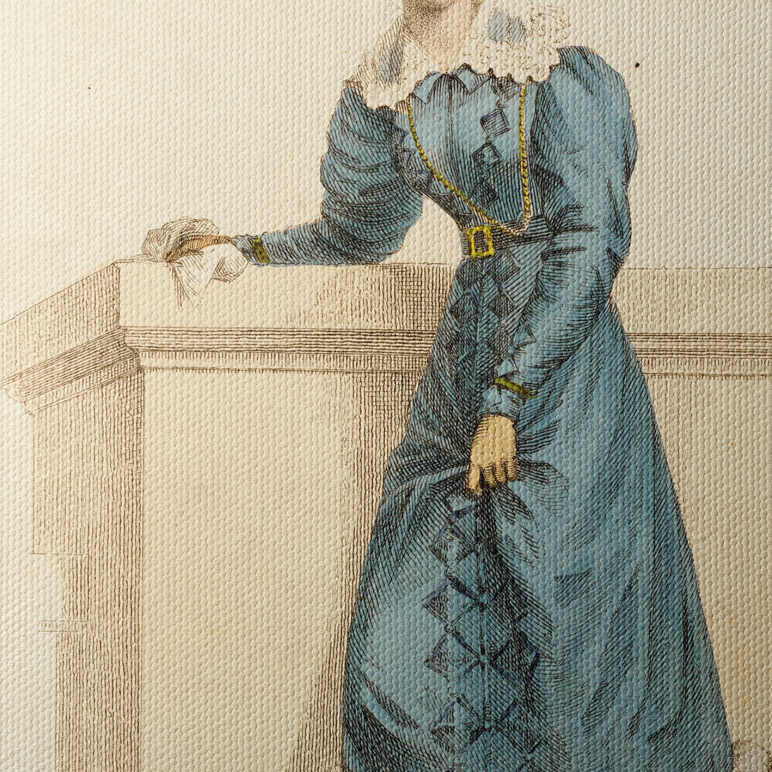 Vintage Woman Portrait in Elegant Attire - Image 4