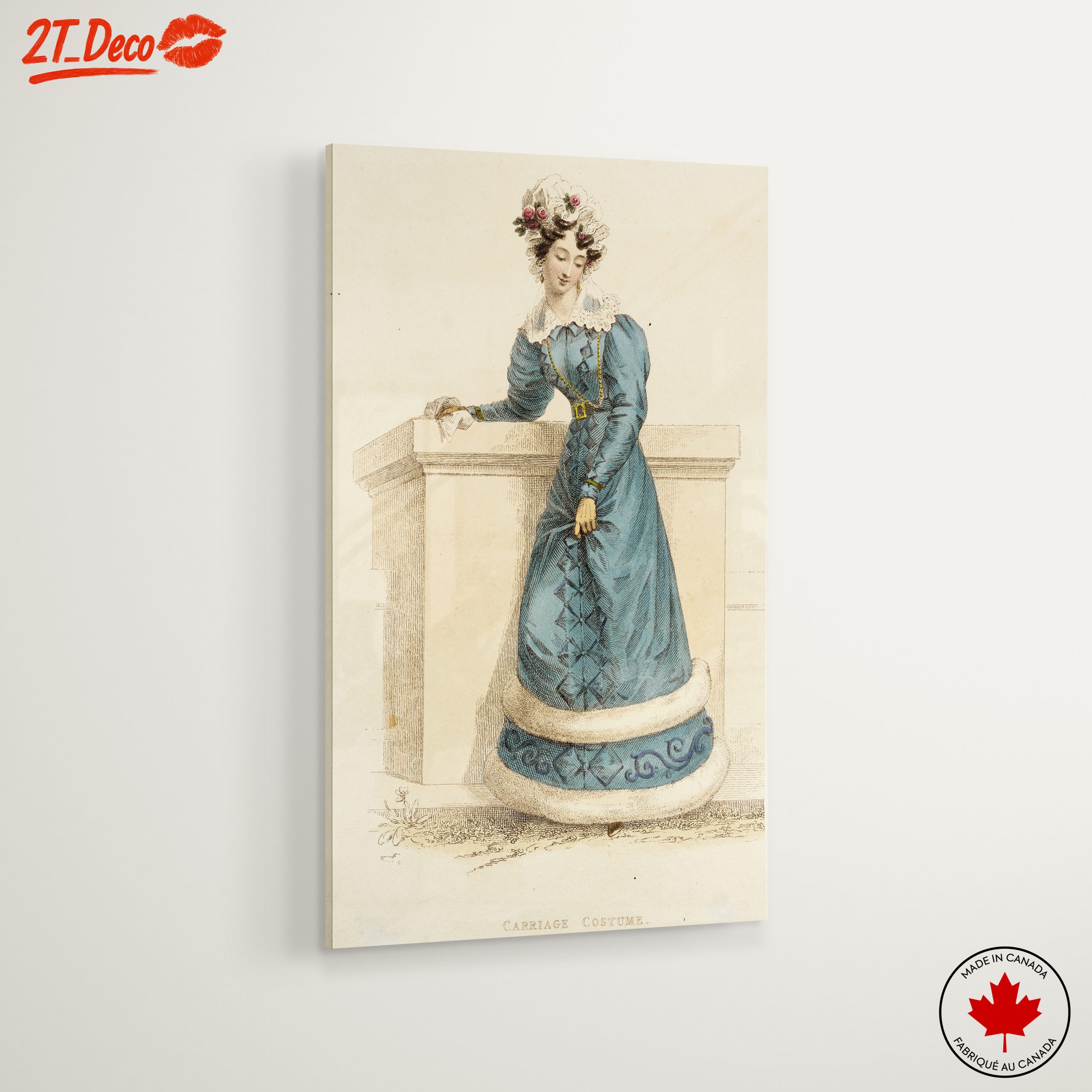 Vintage Woman Portrait in Elegant Attire - Image 6