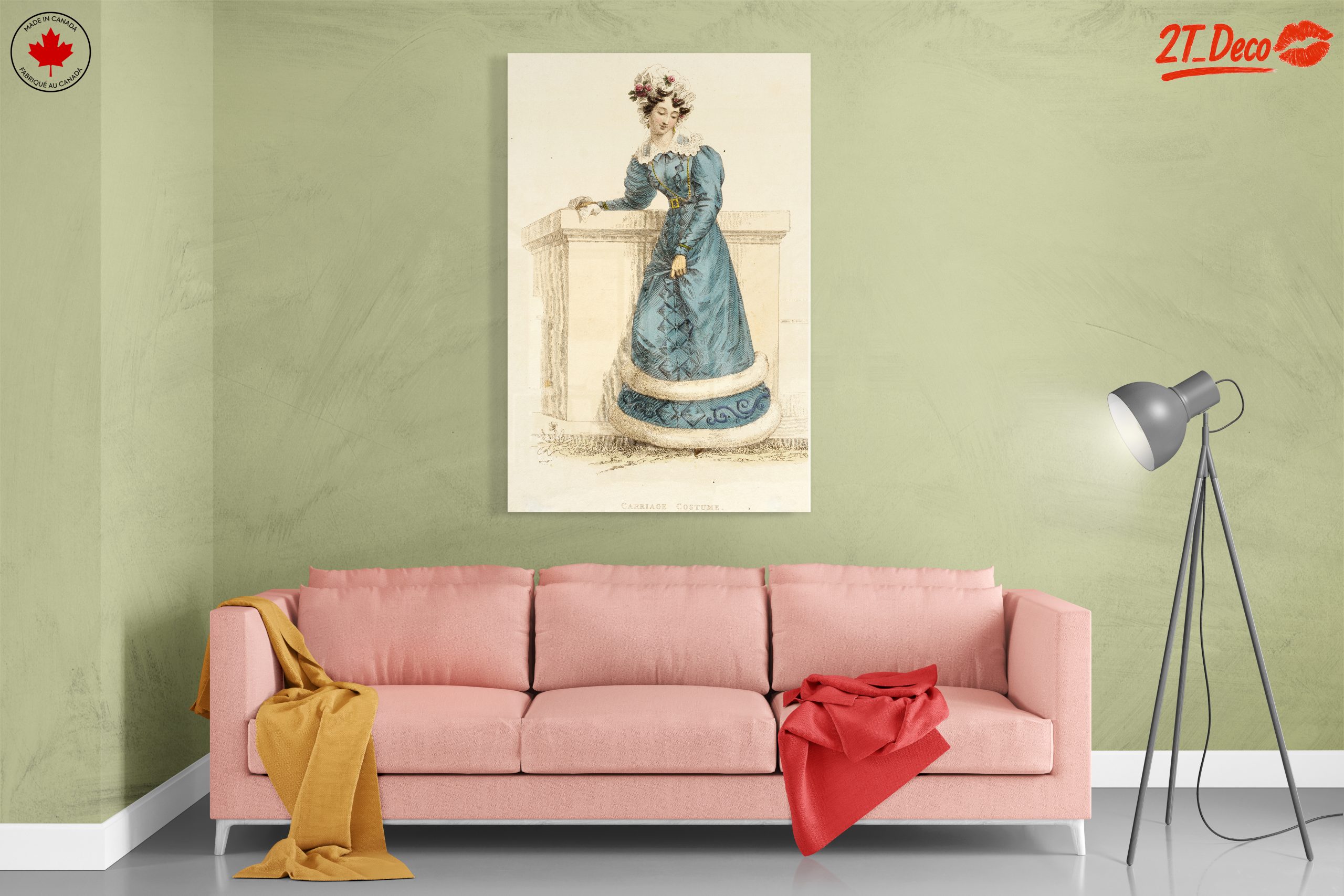 Vintage Woman Portrait in Elegant Attire - Image 7