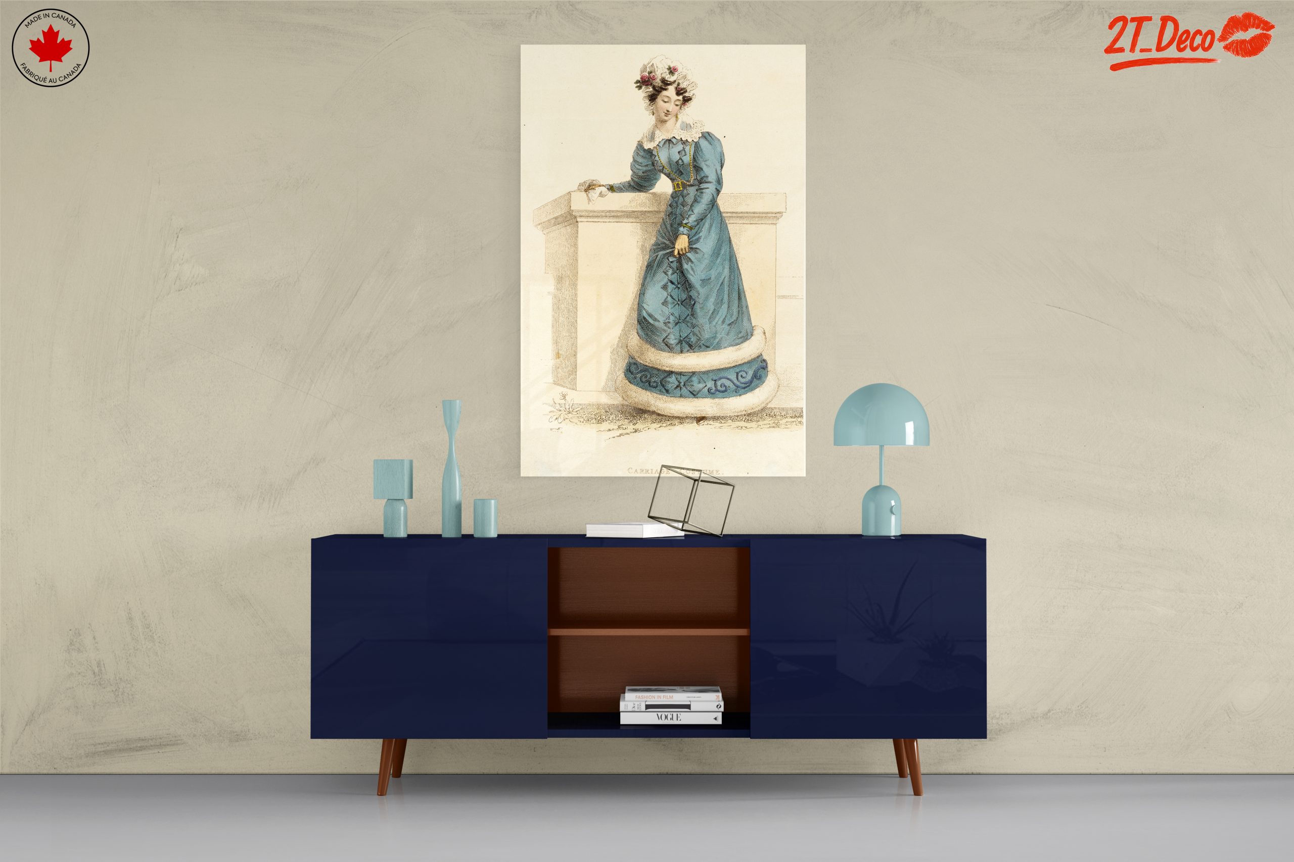 Vintage Woman Portrait in Elegant Attire - Image 8