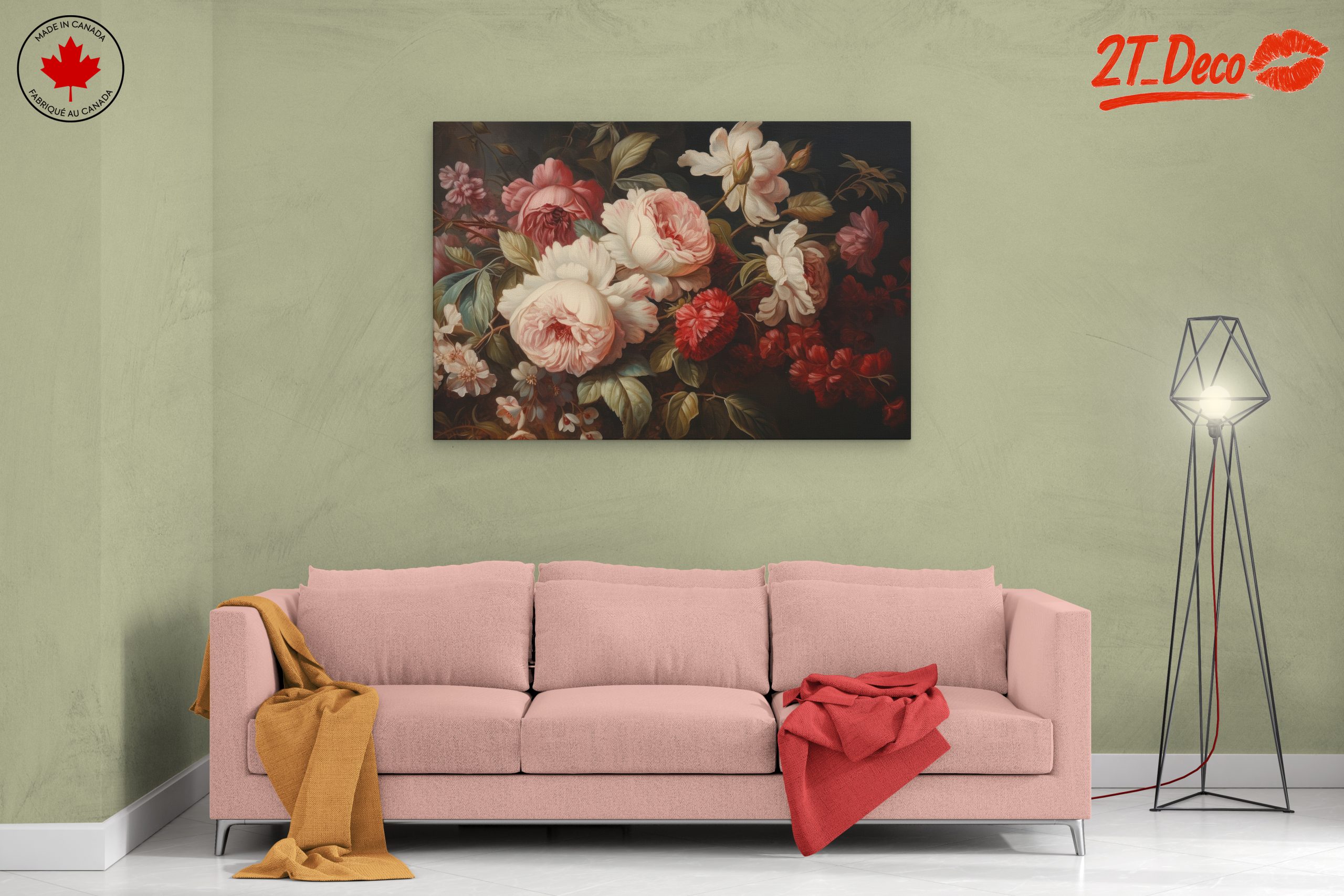 Exquisite Floral Arrangement in Rich Colors - Image 2