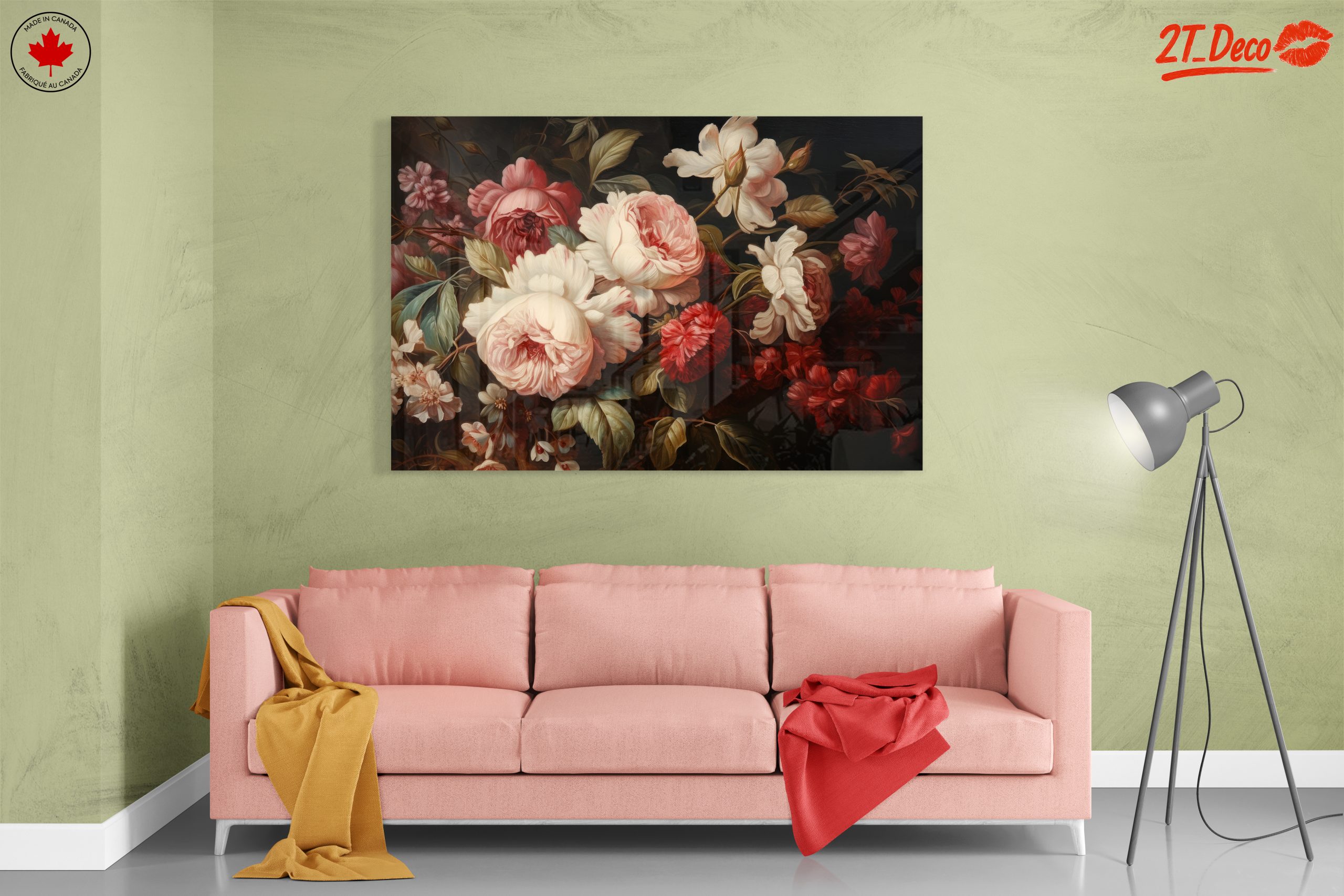 Exquisite Floral Arrangement in Rich Colors - Image 7