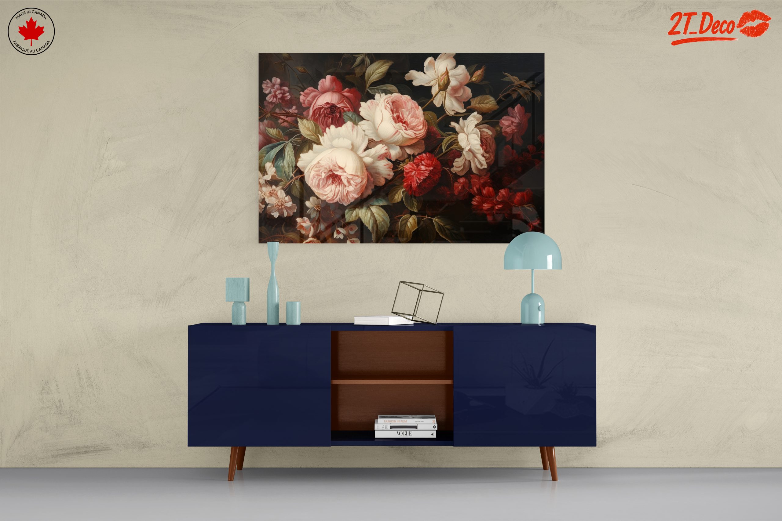 Exquisite Floral Arrangement in Rich Colors - Image 8