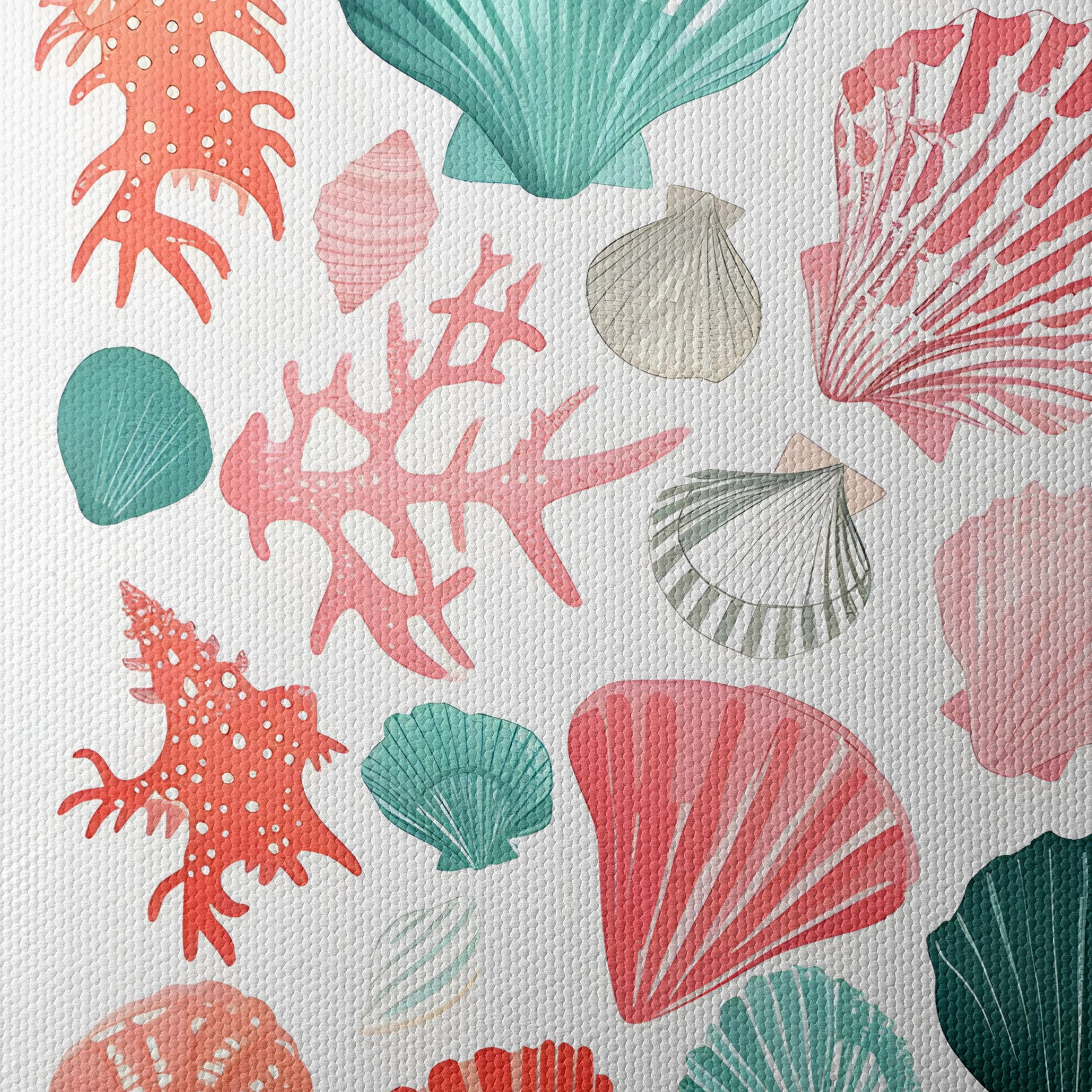 Colorful Abstract Marine Life Artwork - Image 4