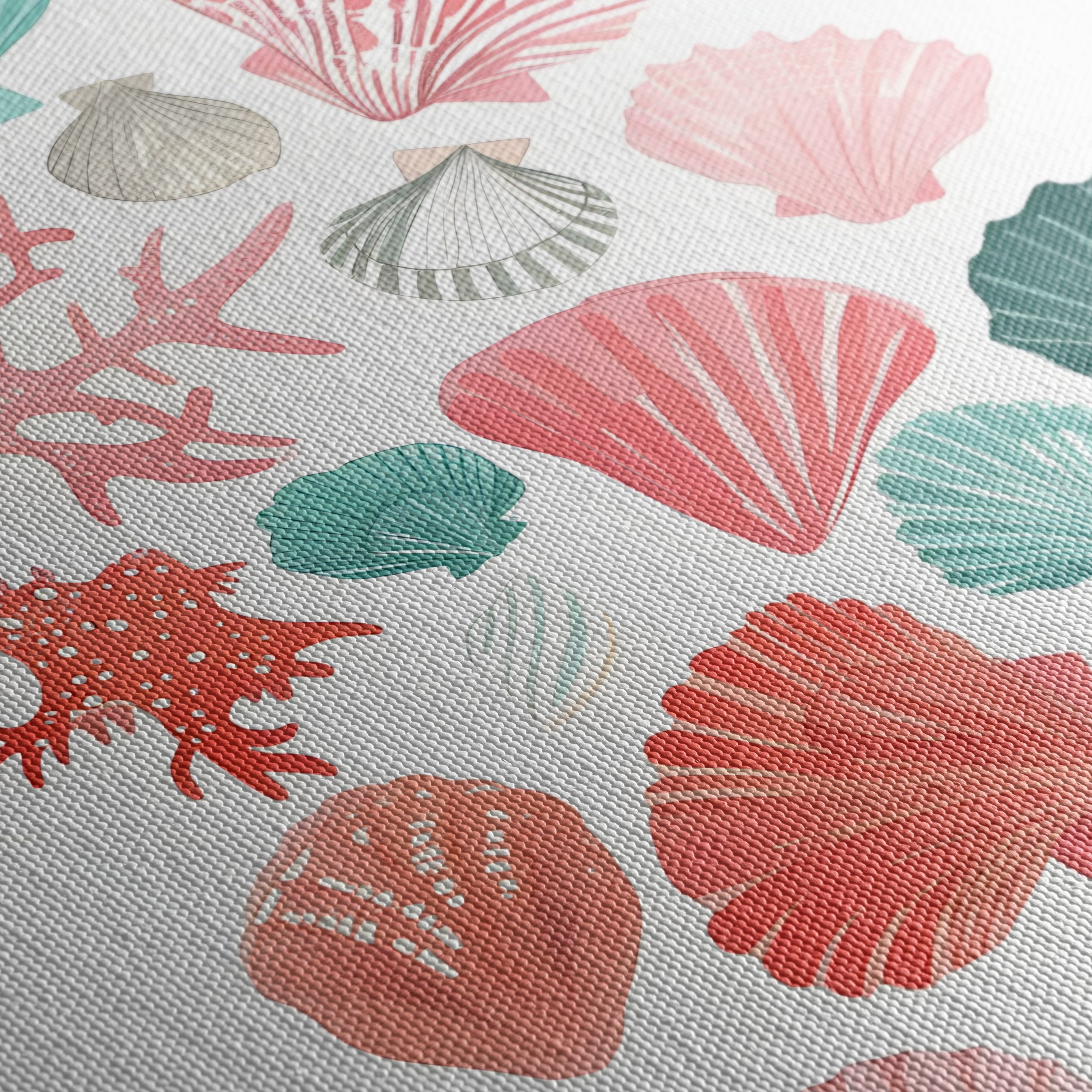 Colorful Abstract Marine Life Artwork - Image 5