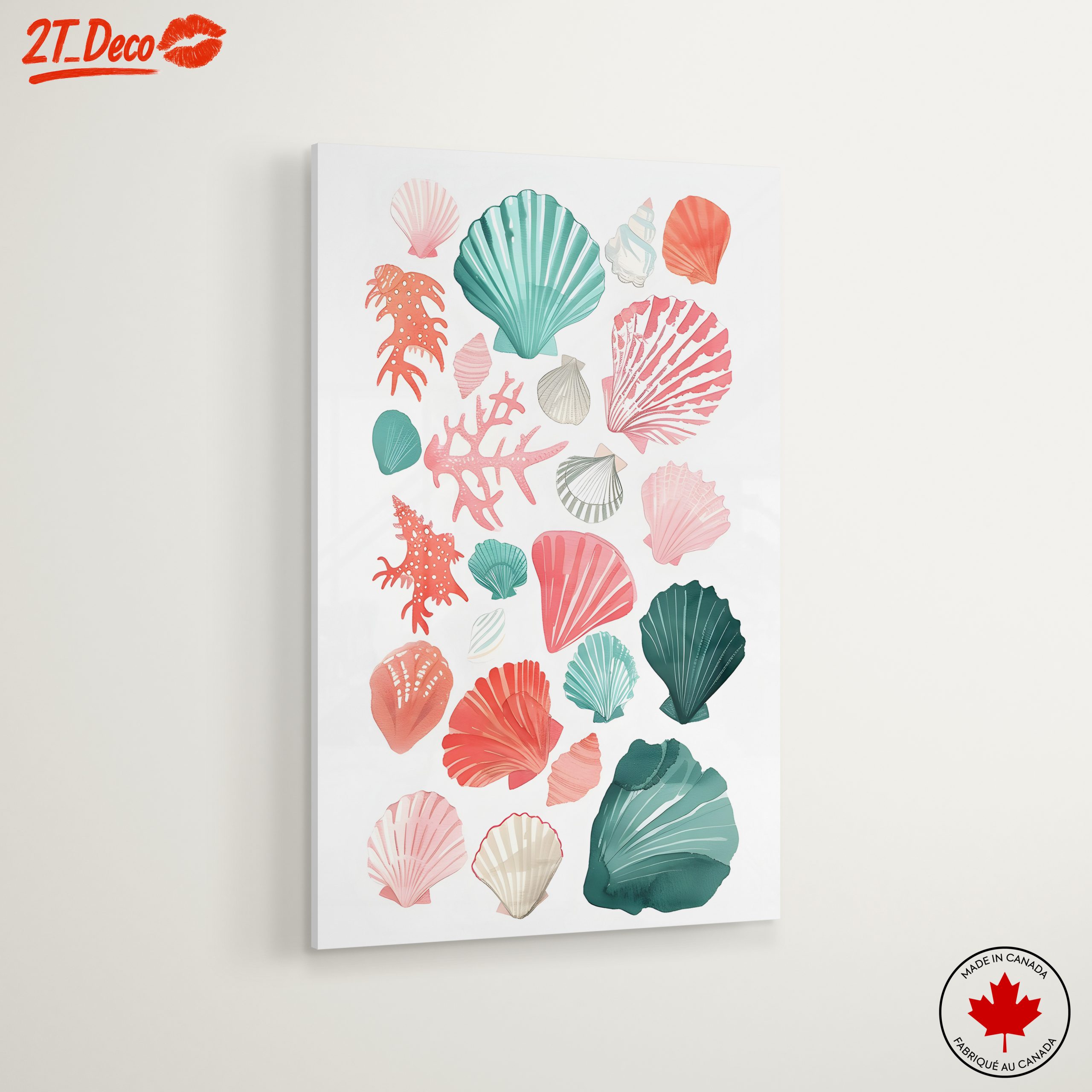 Colorful Abstract Marine Life Artwork - Image 6