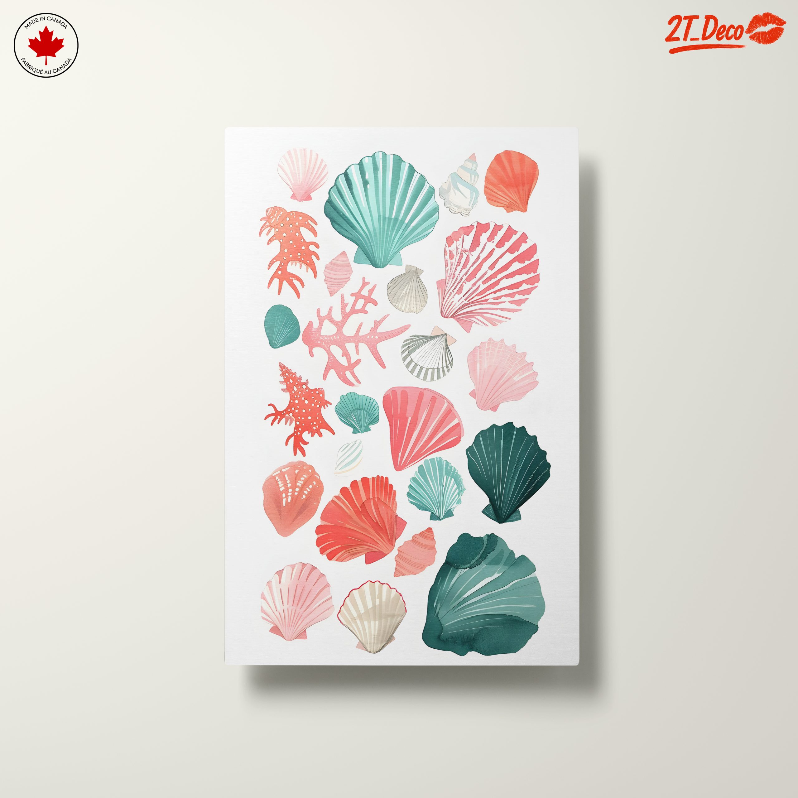 Colorful Abstract Marine Life Artwork - Image 10