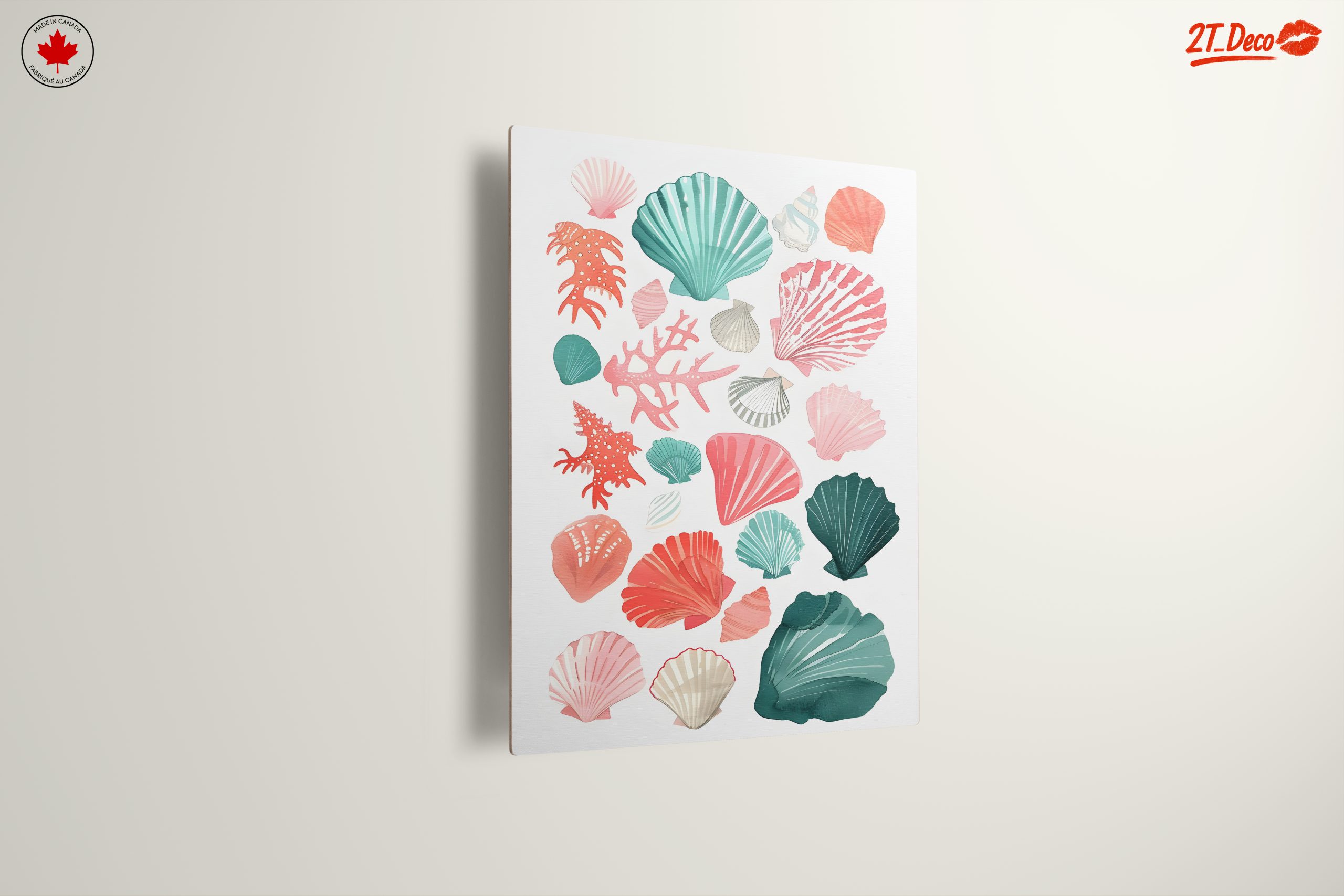 Colorful Abstract Marine Life Artwork - Image 13