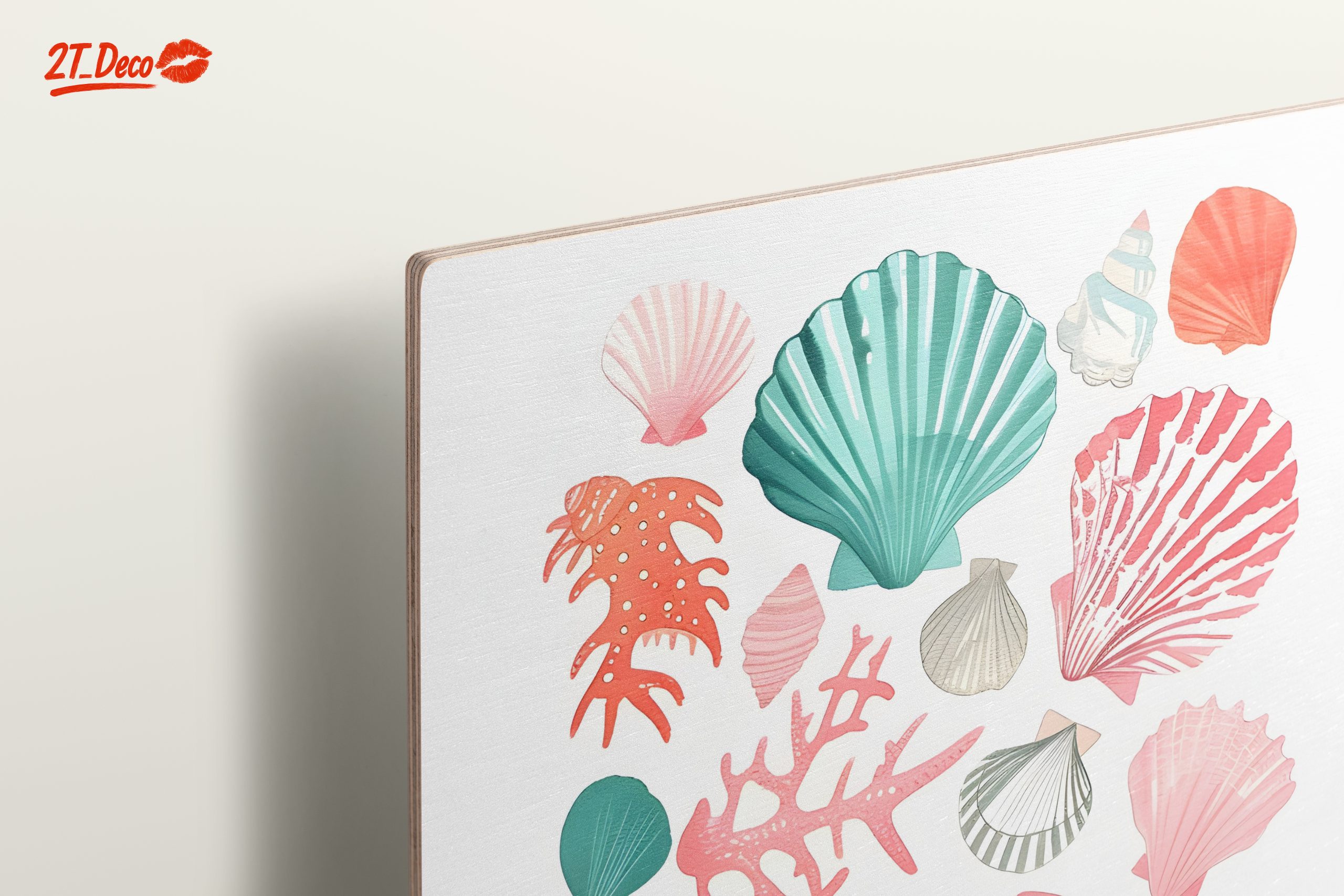 Colorful Abstract Marine Life Artwork - Image 15