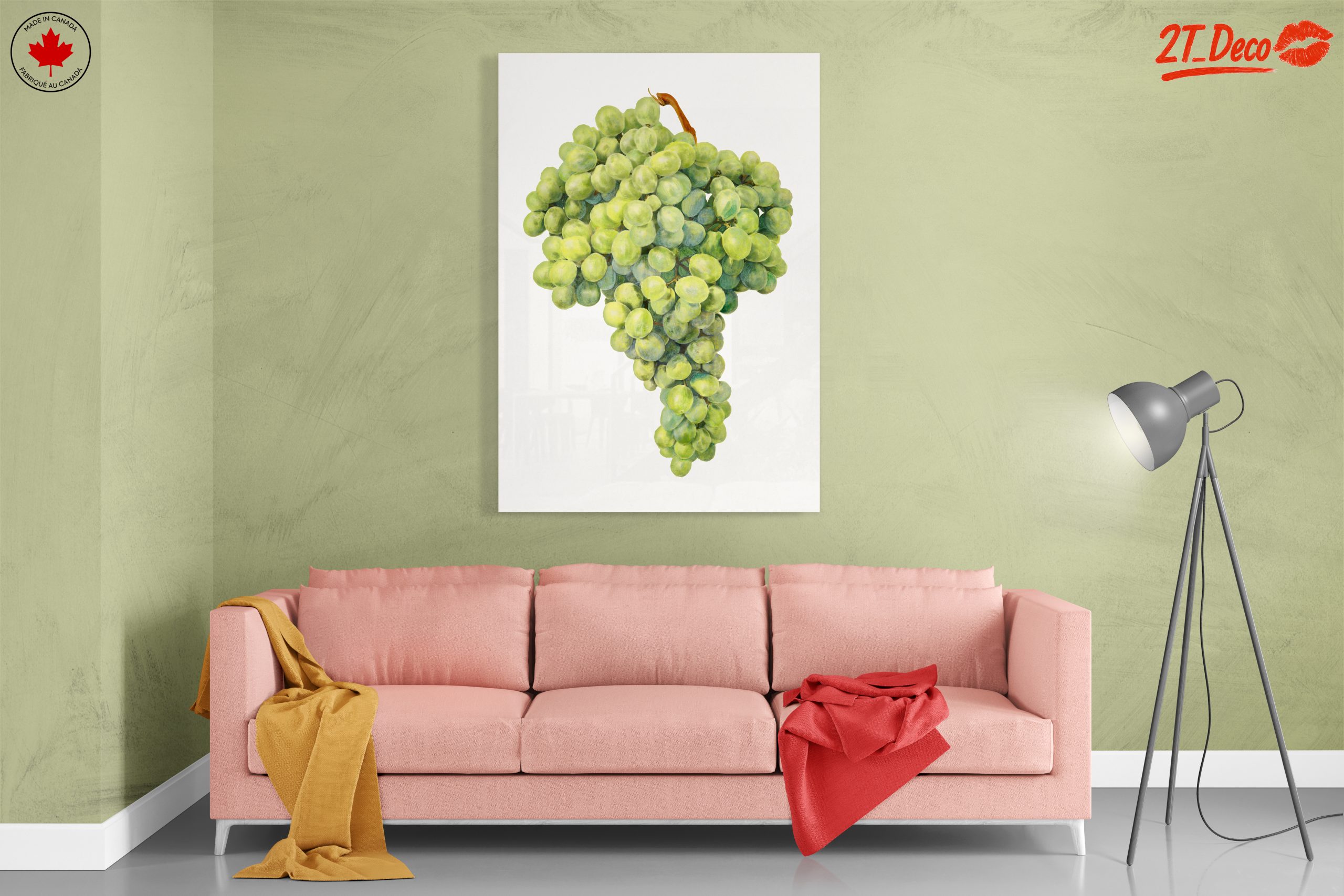 Artistic Representation of Grapes - Image 7