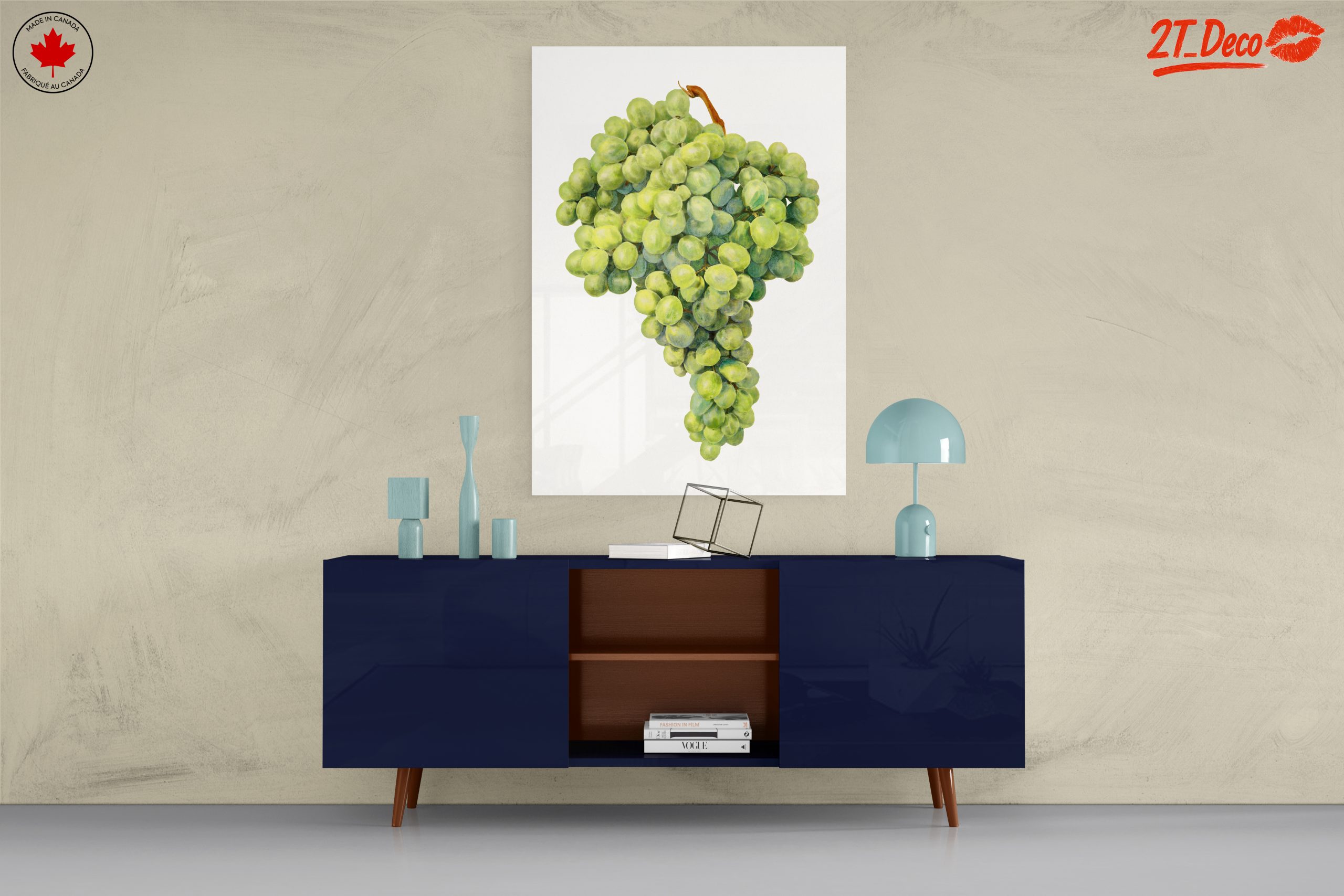 Artistic Representation of Grapes - Image 8