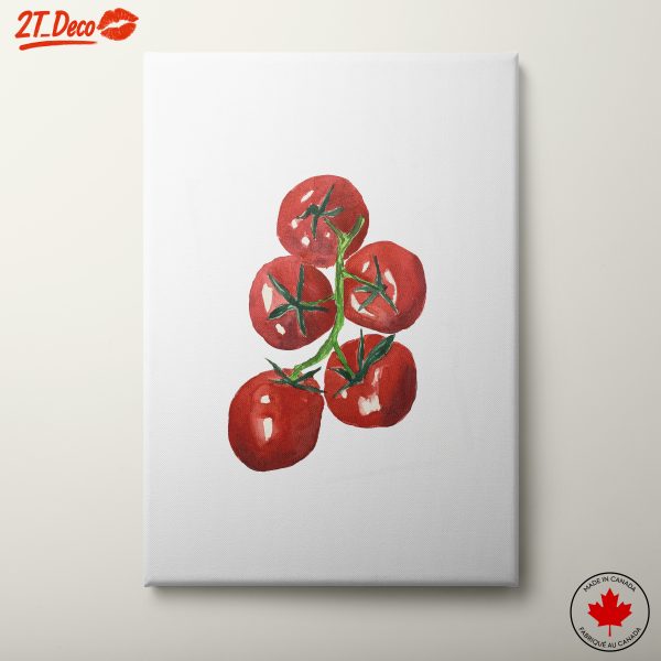 Abstract Representation of Tomatoes