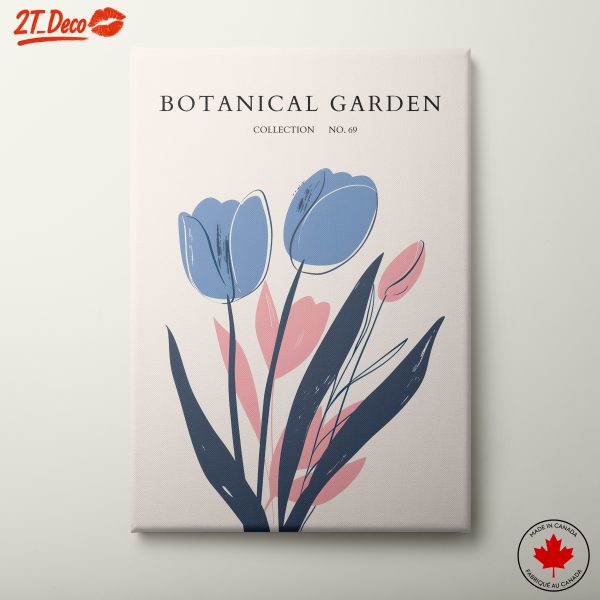 Stylized Floral Garden Art