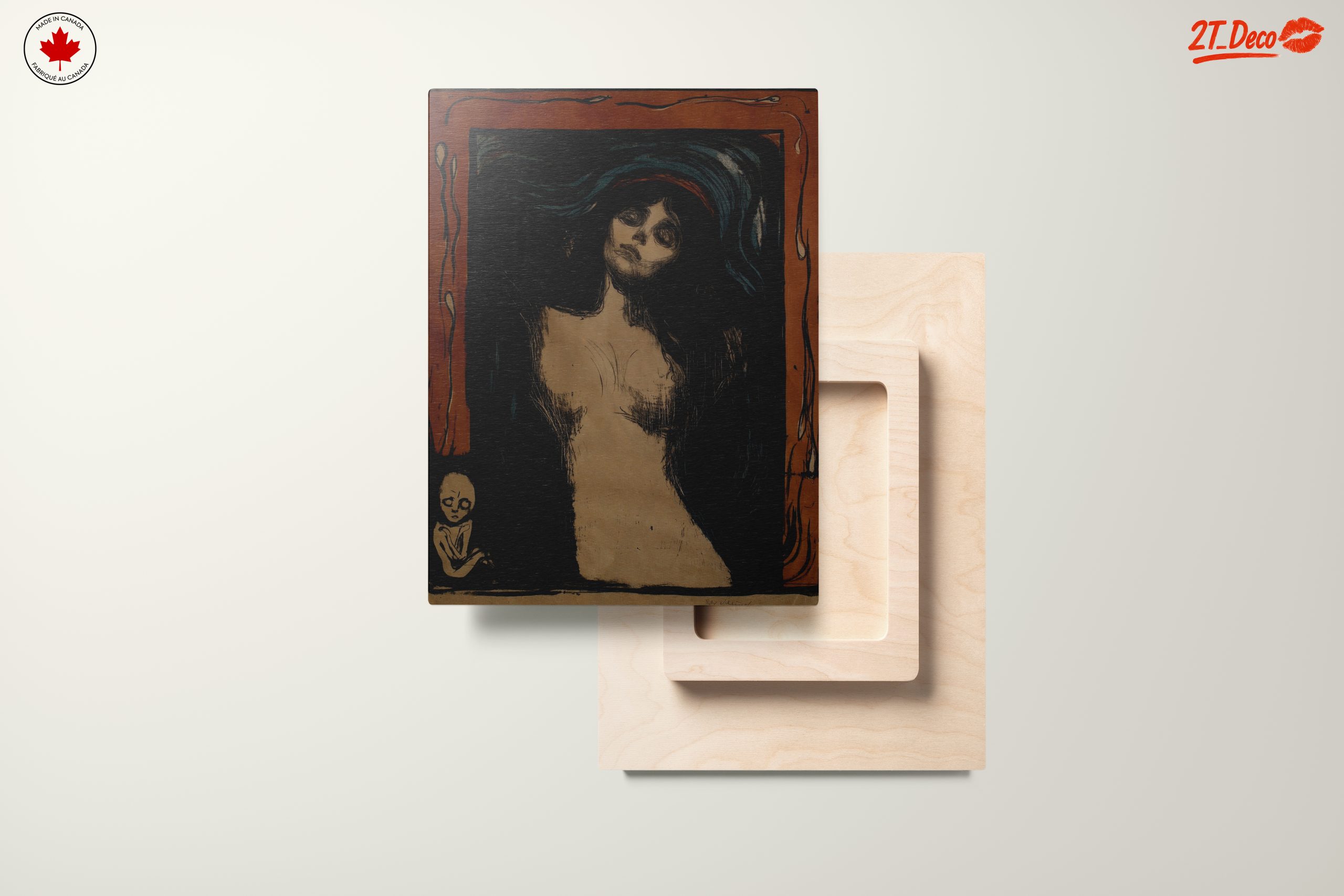 Stylized Modern Abstract Figure Art - Image 11