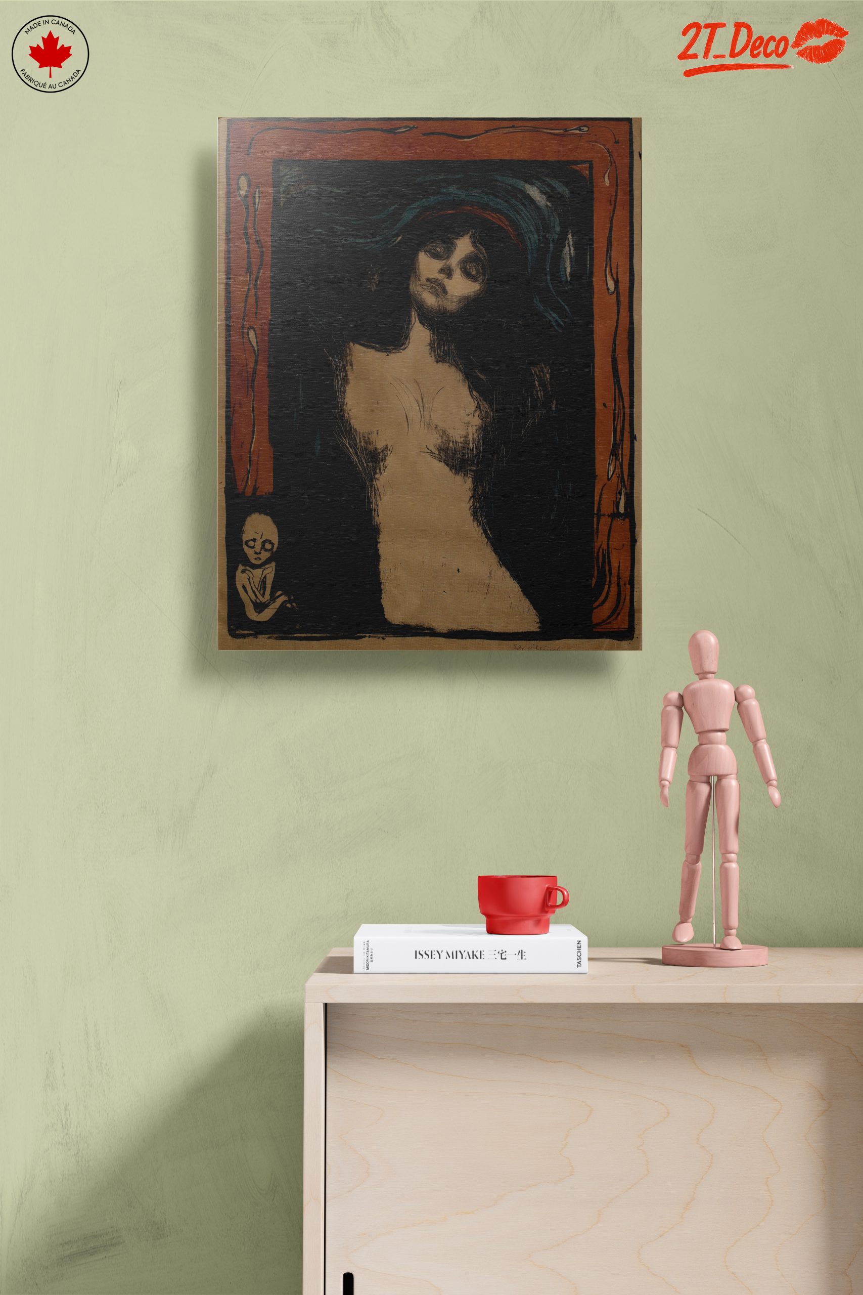 Stylized Modern Abstract Figure Art - Image 14