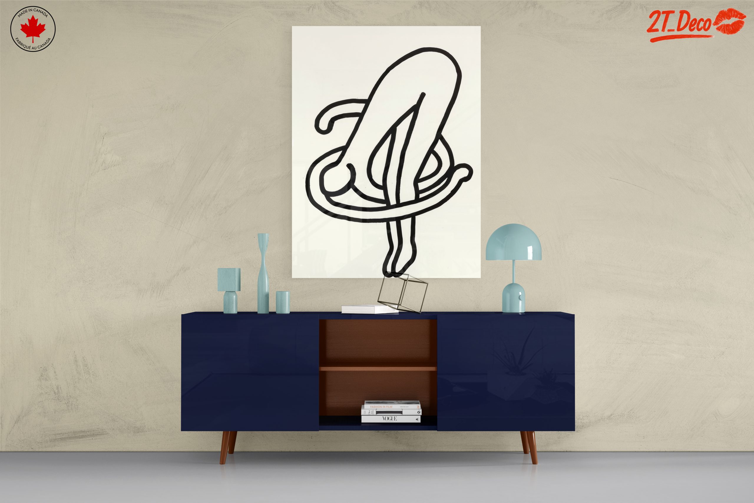 Minimalist Female Figure Art Illustration - Image 8