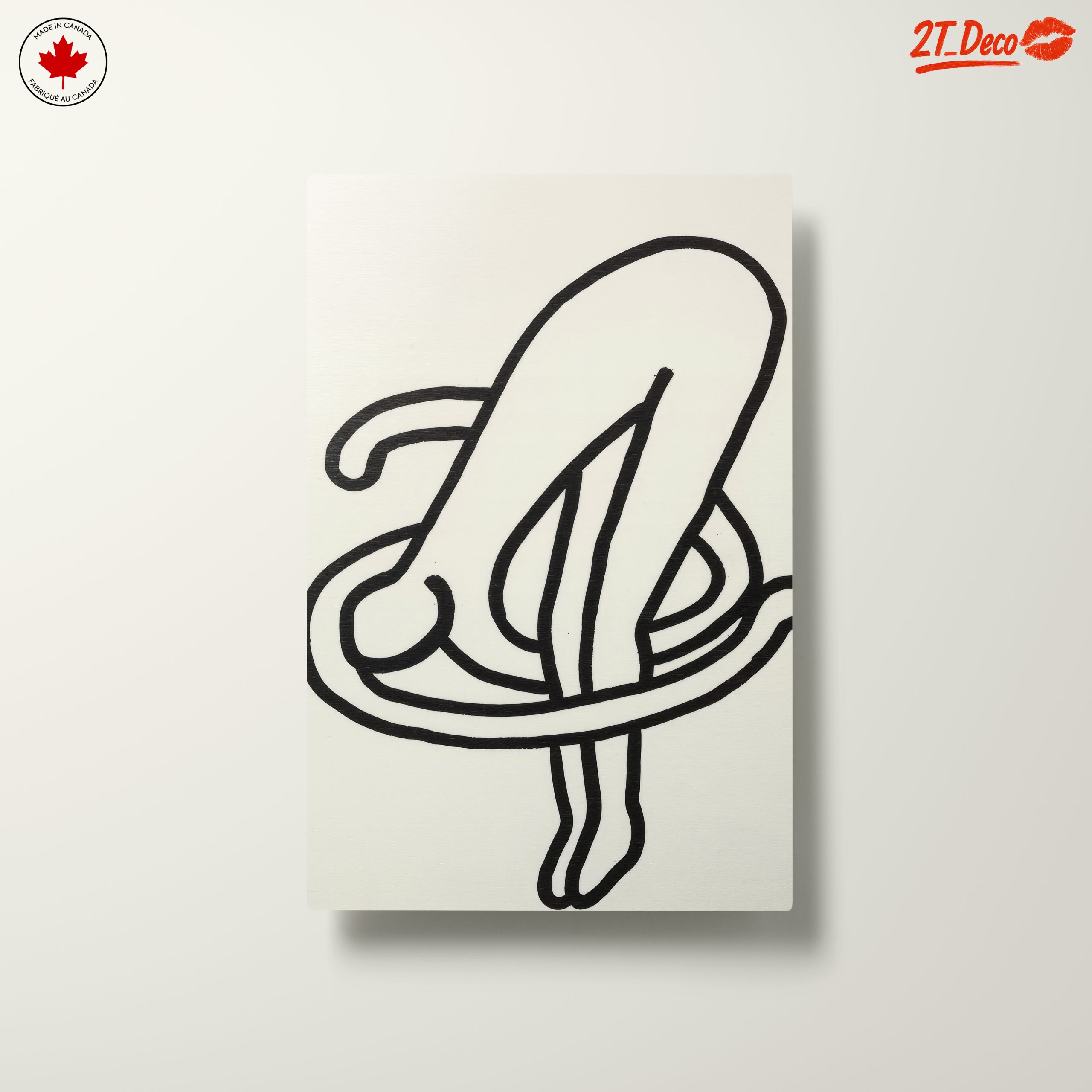 Minimalist Female Figure Art Illustration - Image 10