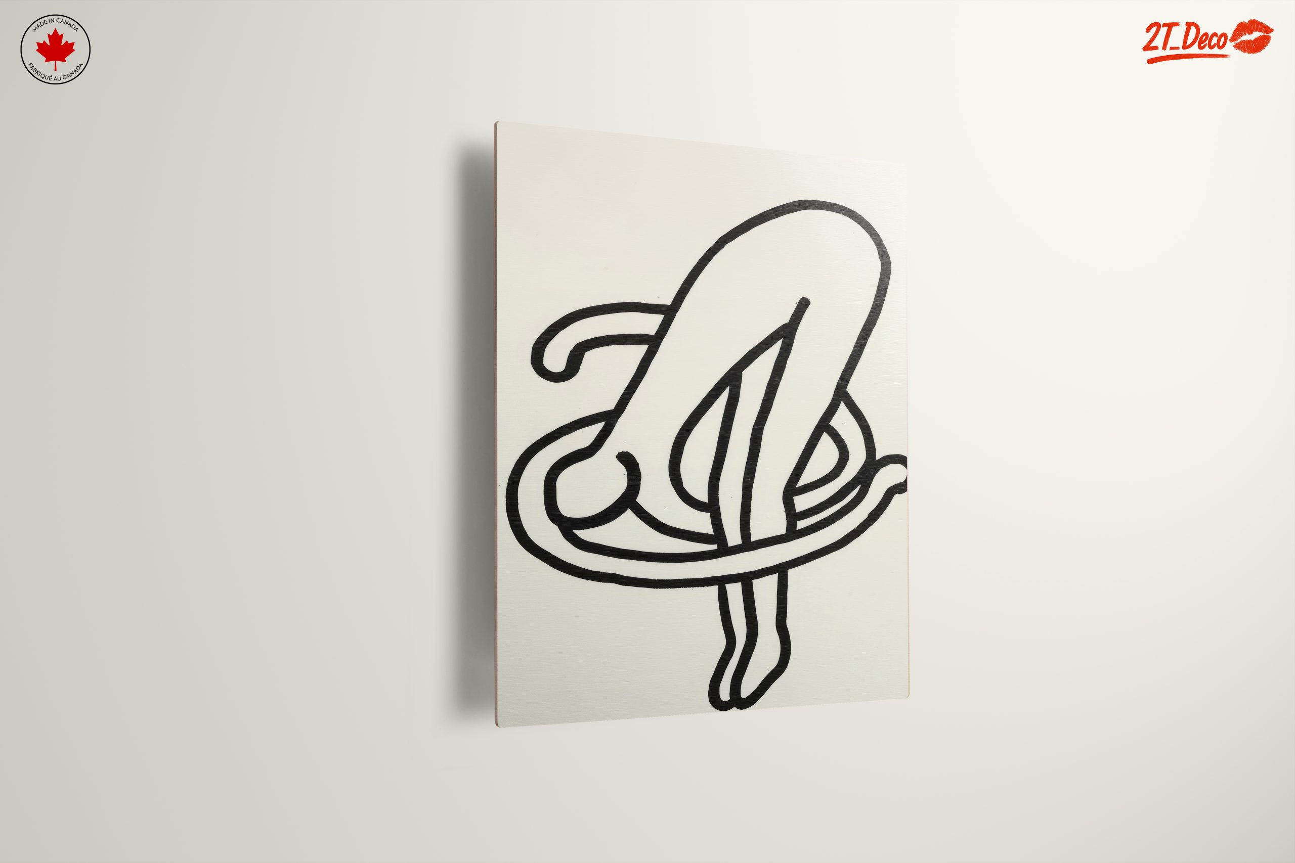 Minimalist Female Figure Art Illustration - Image 13
